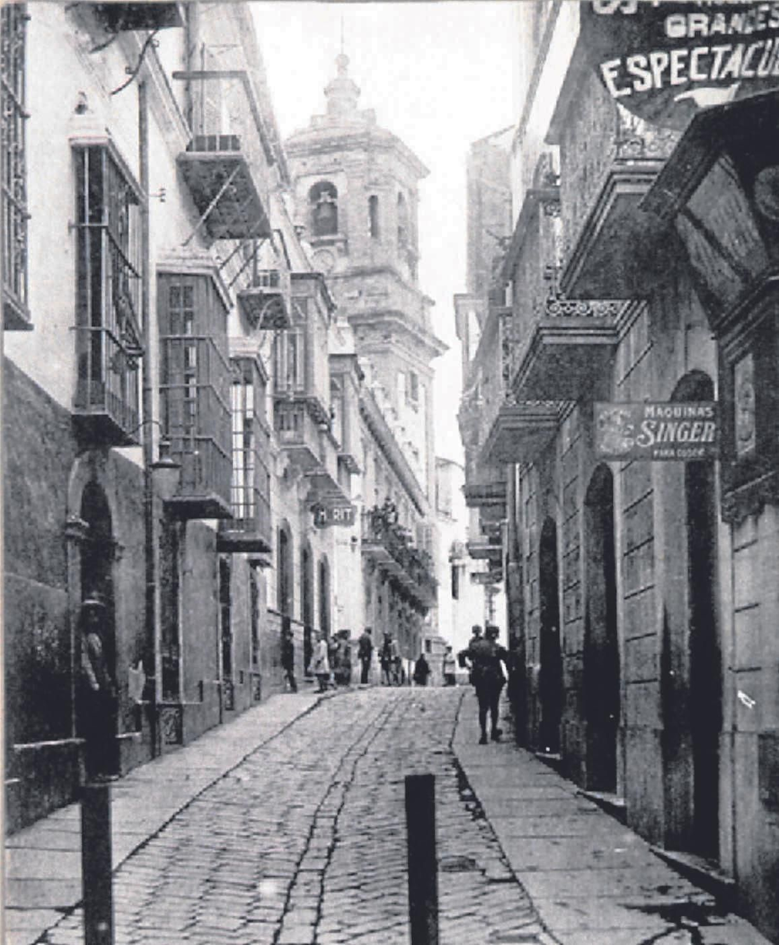 La posada de Clemente  el carabinero se encontraba en el callejón del Ritz (1895).