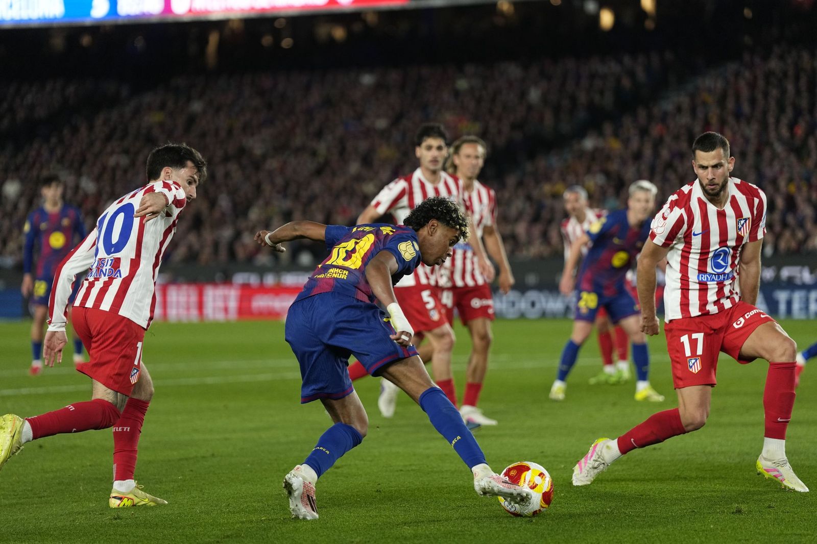Las fotos del Barcelona-Atlético de Madrid