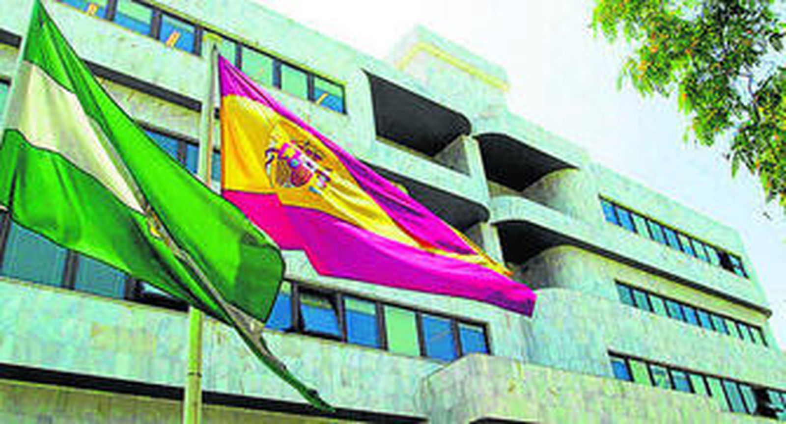 Instalaciones de la Agencia Tributaria en Jerez, donde se detectaron las presuntas irregularidades.