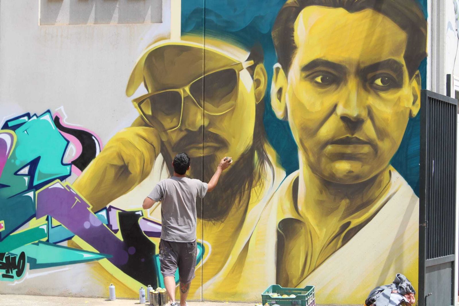 Meeting of Styles, así se ha llenado Granada de arte urbano