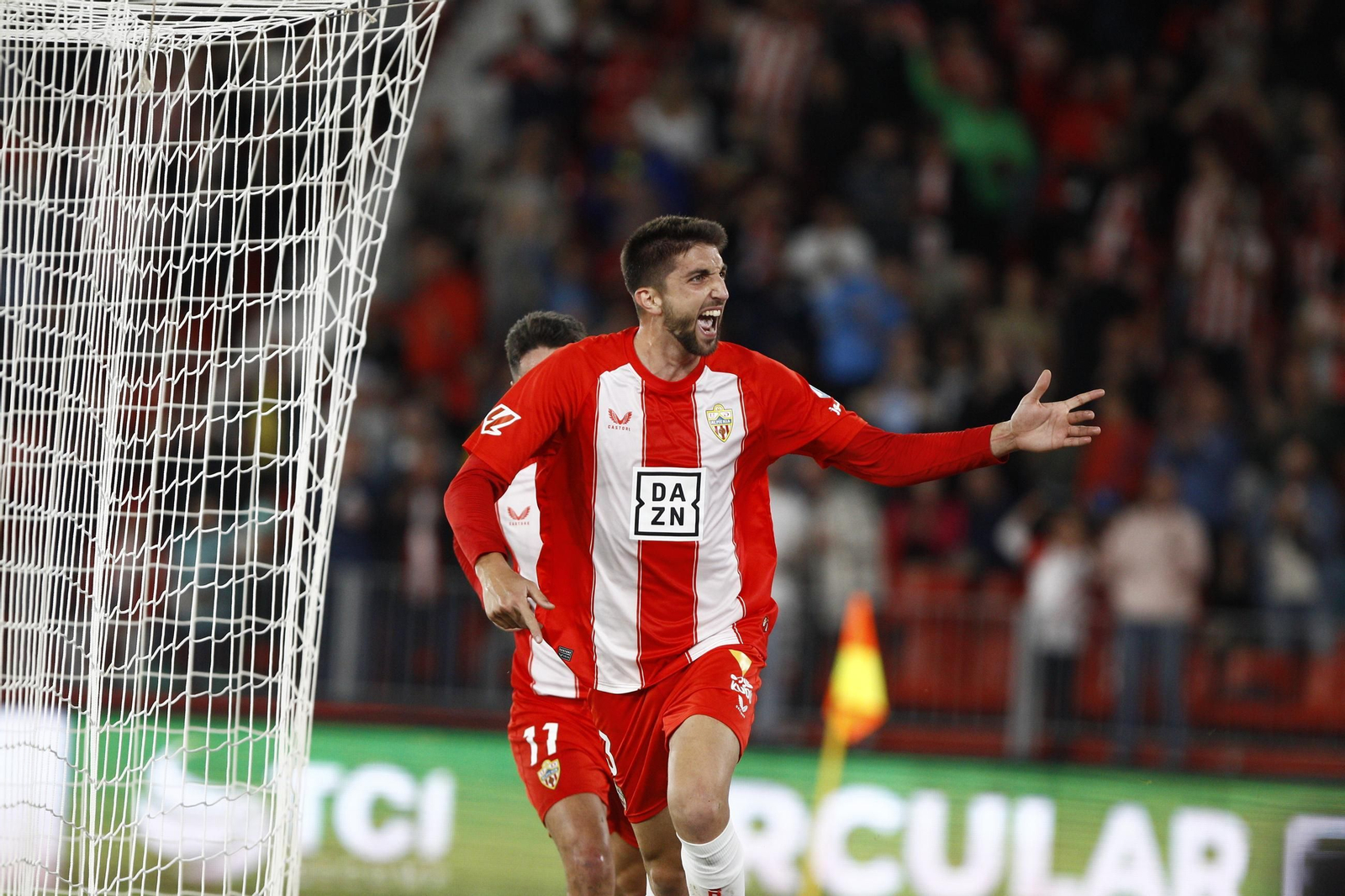 El partido U.D. Almería-Deportivo de La Coruña, en imágenes
