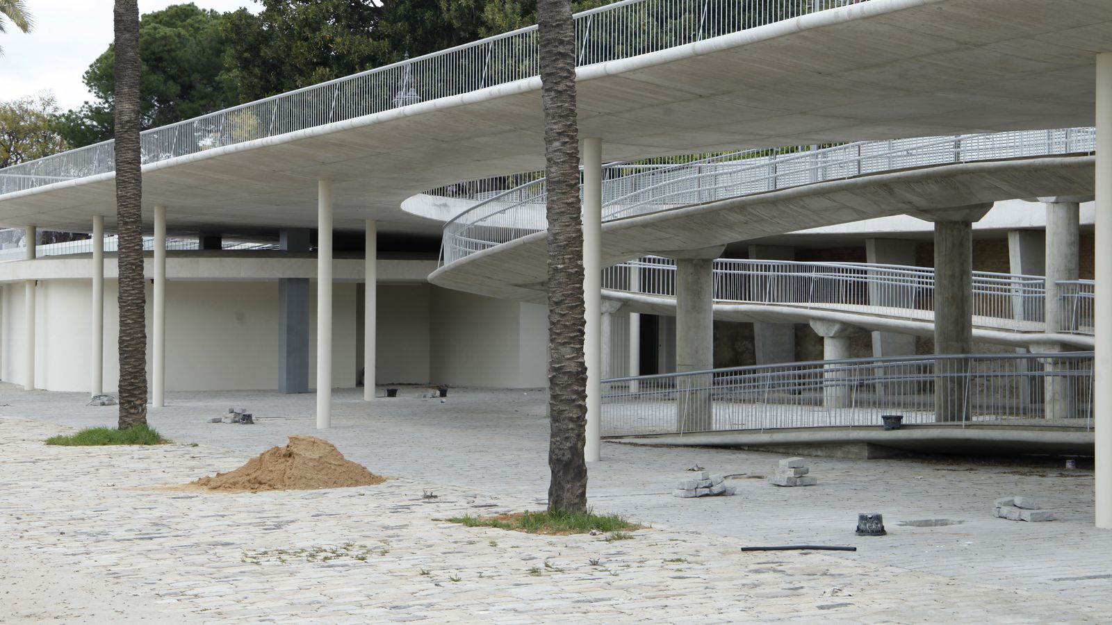 El centro turístico de Marqués de Contadero semanas antes de inaugurarse.