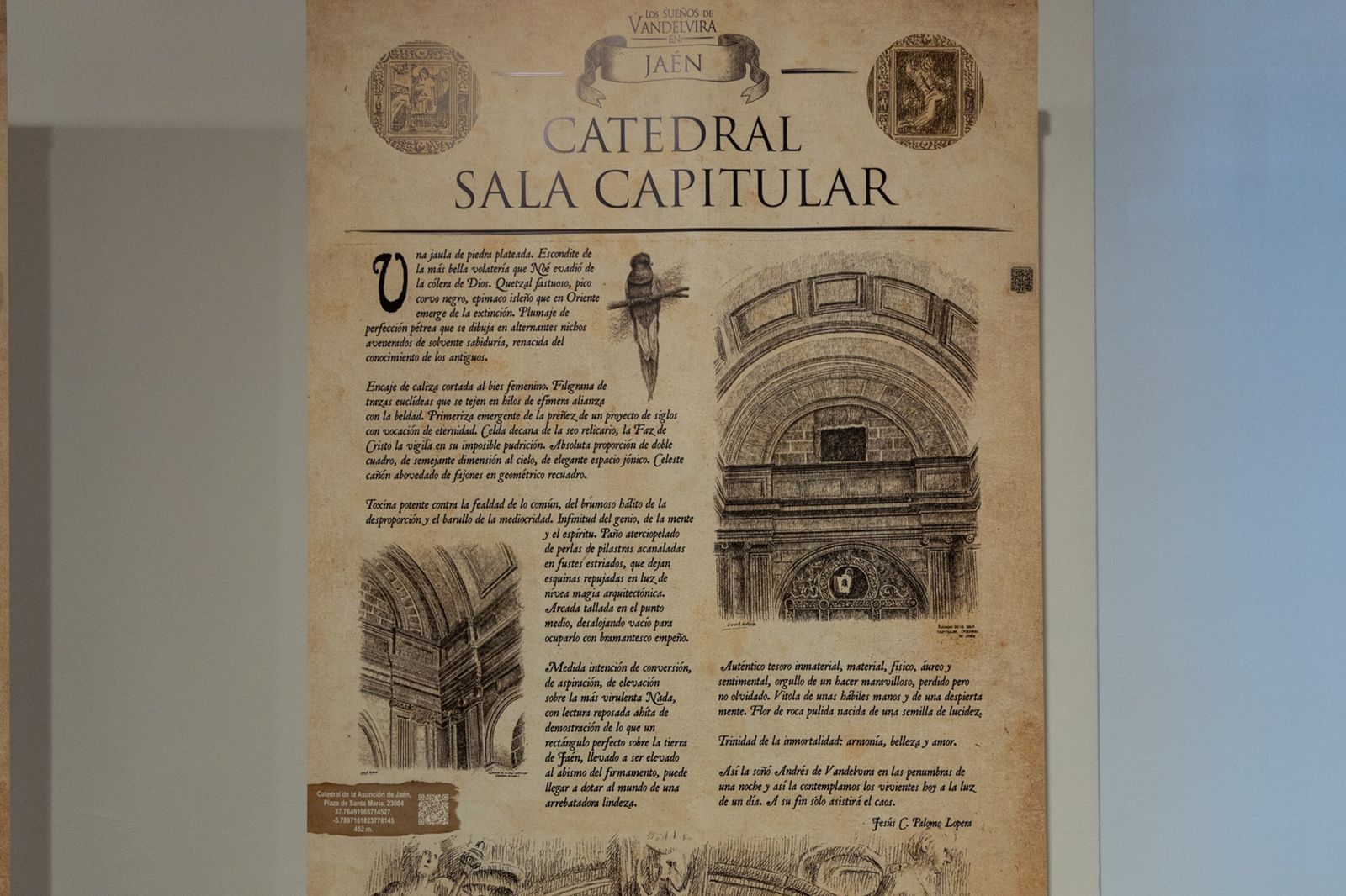 Homenaje a un genio: exposición y conferencias conmemoran a Vandelvira en el 450º aniversario de su muerte