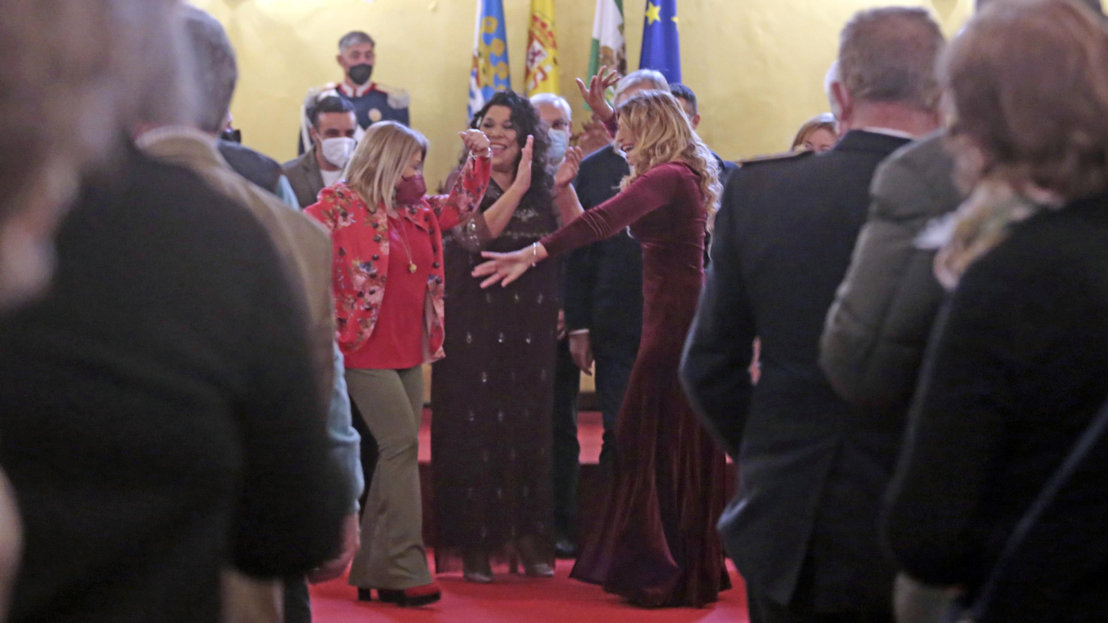 Imágenes de 'La Macanita' recibiendo el IV Premio de Andalucía en Jerez