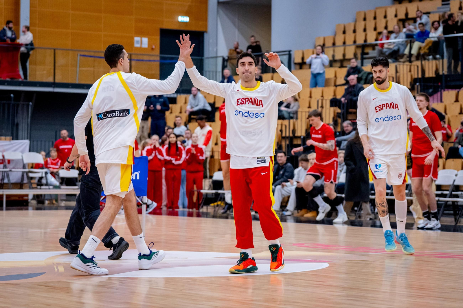 Las mejores fotos del Dinamarca-España de baloncesto
