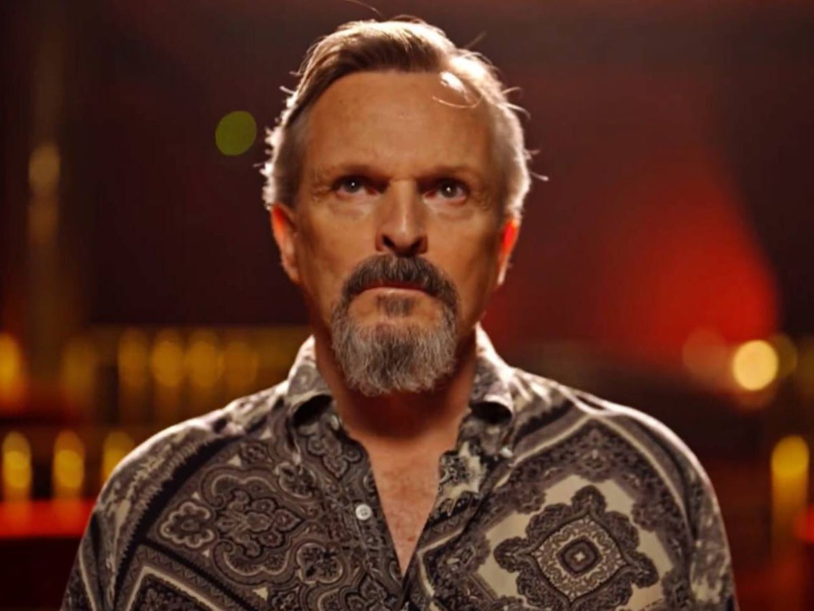 Miguel Bosé en su docuserie, 'Bosé renacido'