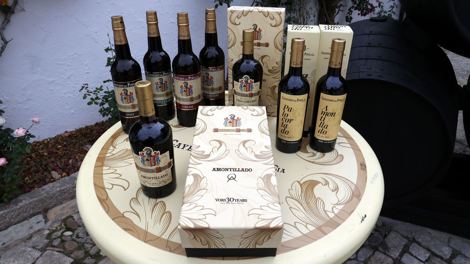 Presentación de los vinos VORS de Cayetano del Pino en Jerez