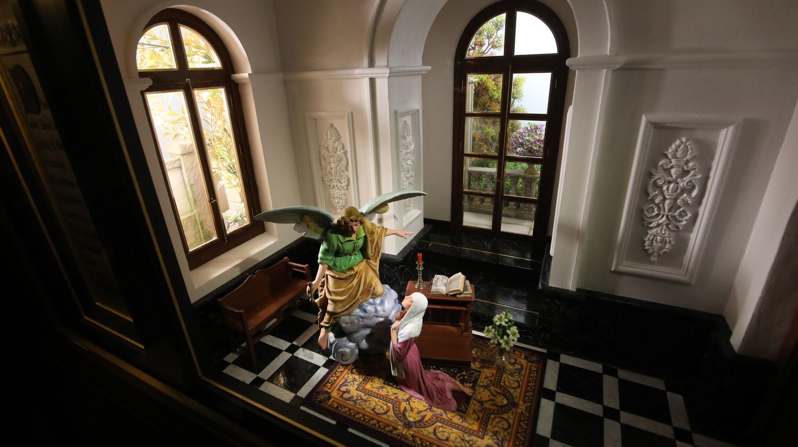 El Arte del Belén  muestra su grandeza en los Claustros