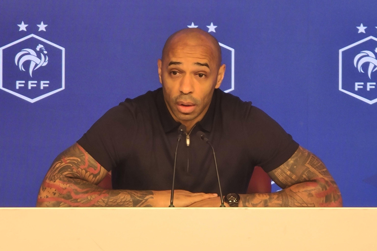 Thierry Henry, seleccionador de Francia en los próximos Juegos Olímpicos. Thierry Henry, seleccionador de Francia en los próximos Juegos Olímpicos.
