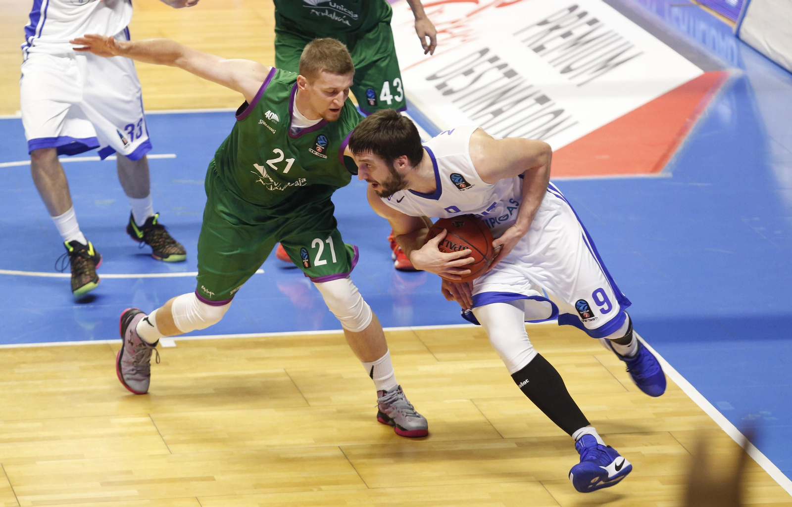 Los cinco años de Adam Waczynski en el Unicaja, en fotos