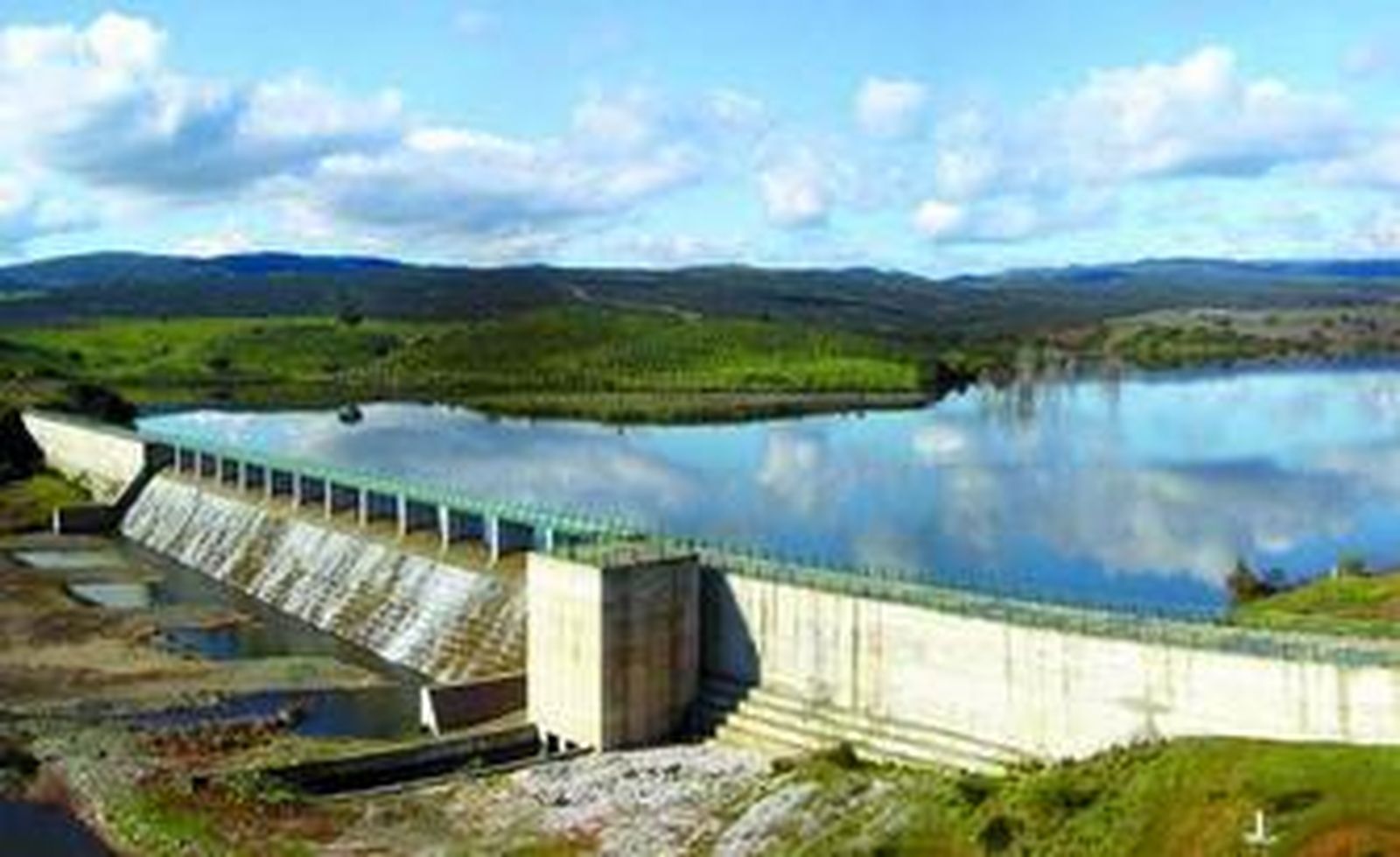 El pantano de Melonares, en Sevilla.