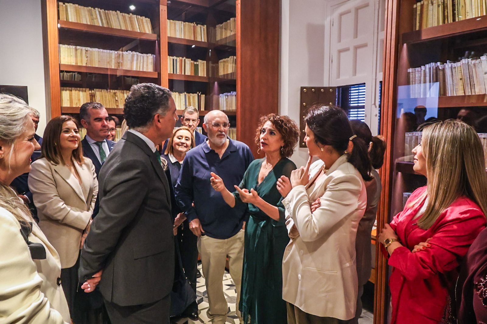 Fotos de la visita de María Jesús Montero a la Casa Museo Zenobia y Juan Ramón Jiménez