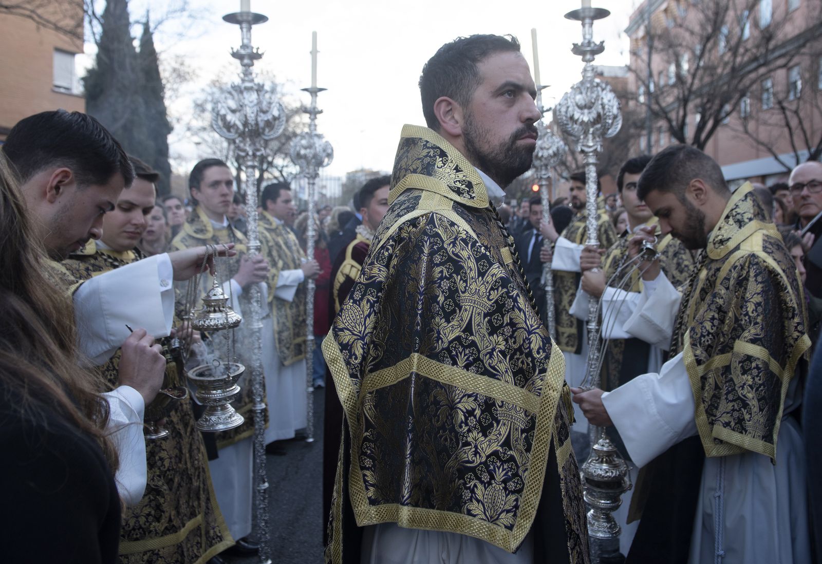 Imágenes del Vía crucis extraordinario del Cachorro por las calles de Triana