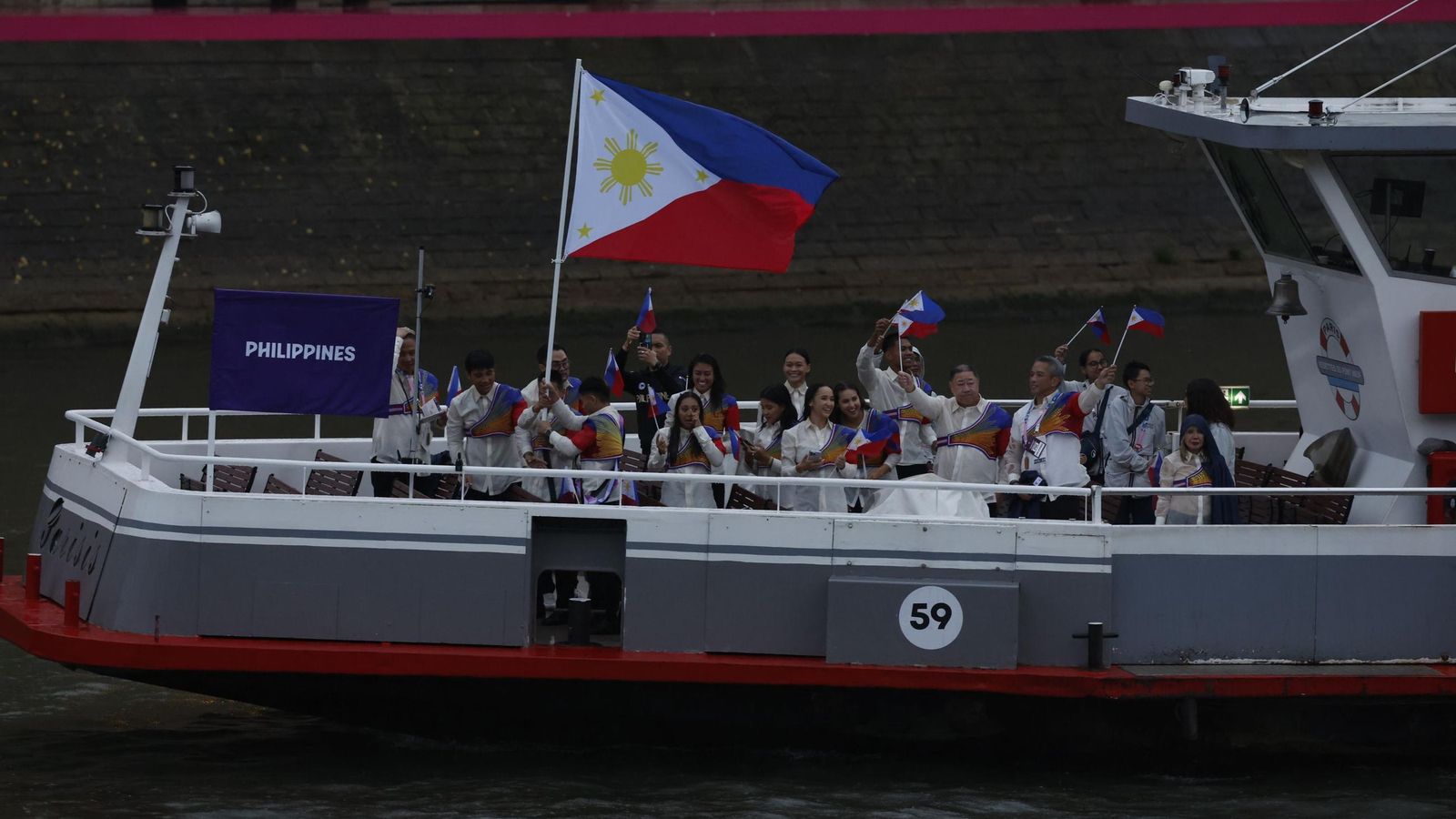 Las fotos de la ceremonia de inauguración de los Juegos Olímpicos de París 2024