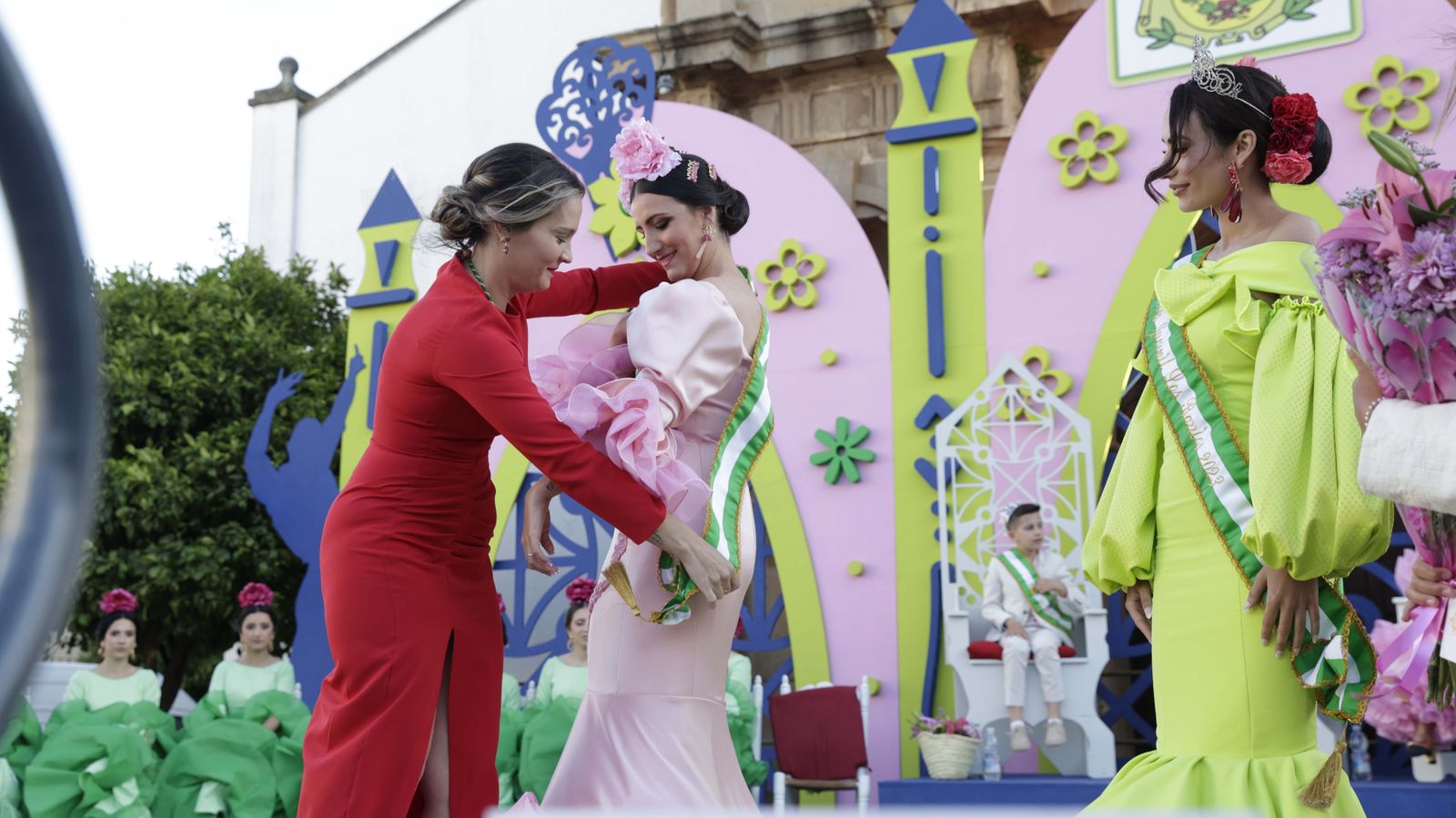 Las fotos de la coronación de la Feria de Los Barrios 2024