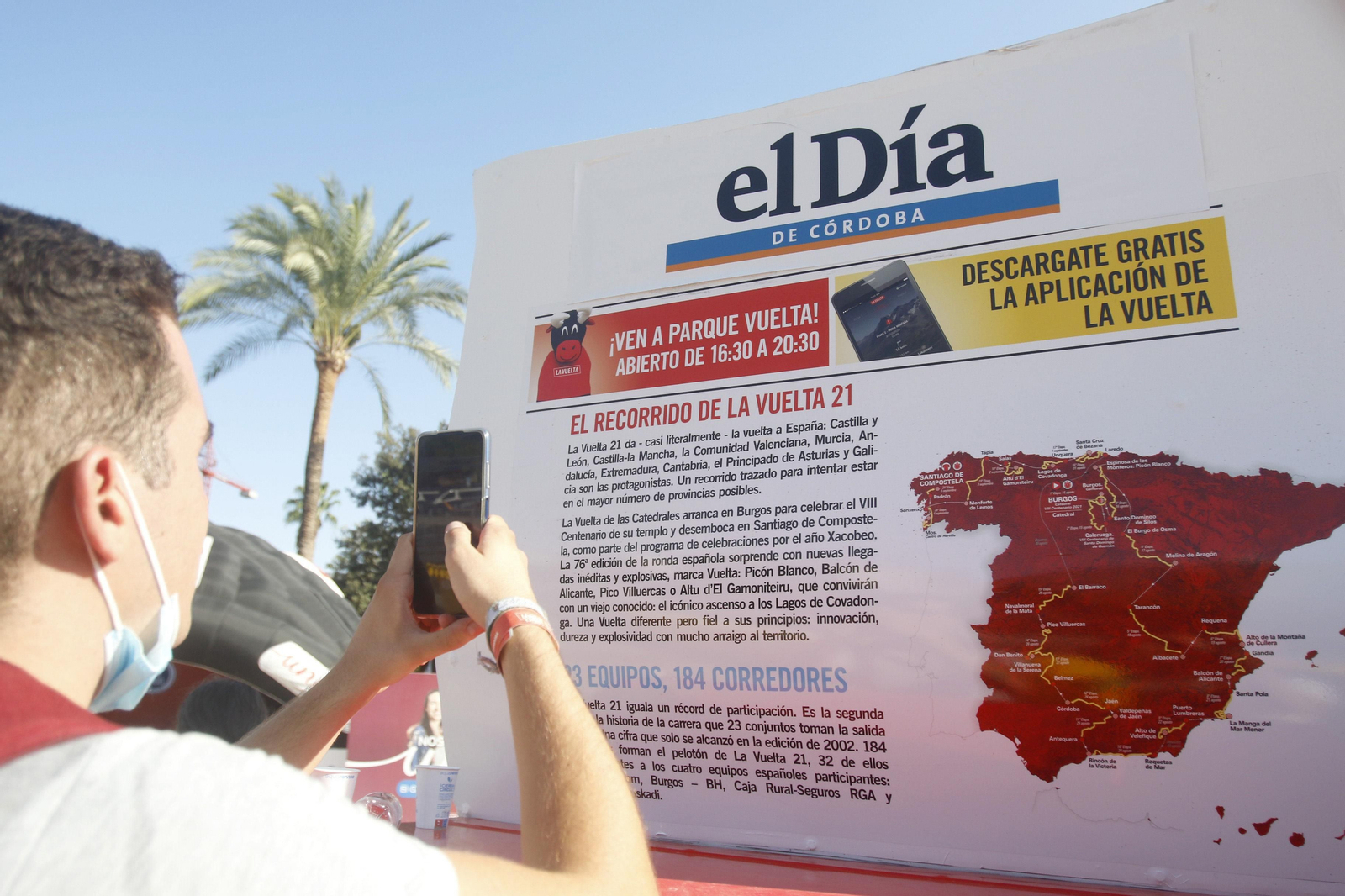 La otra cara de La Vuelta, en fotografías