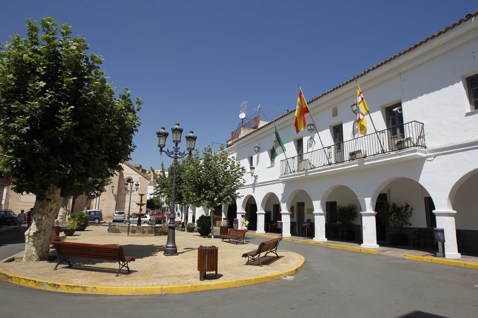 Fachada del Ayuntamiento de Fiñana.