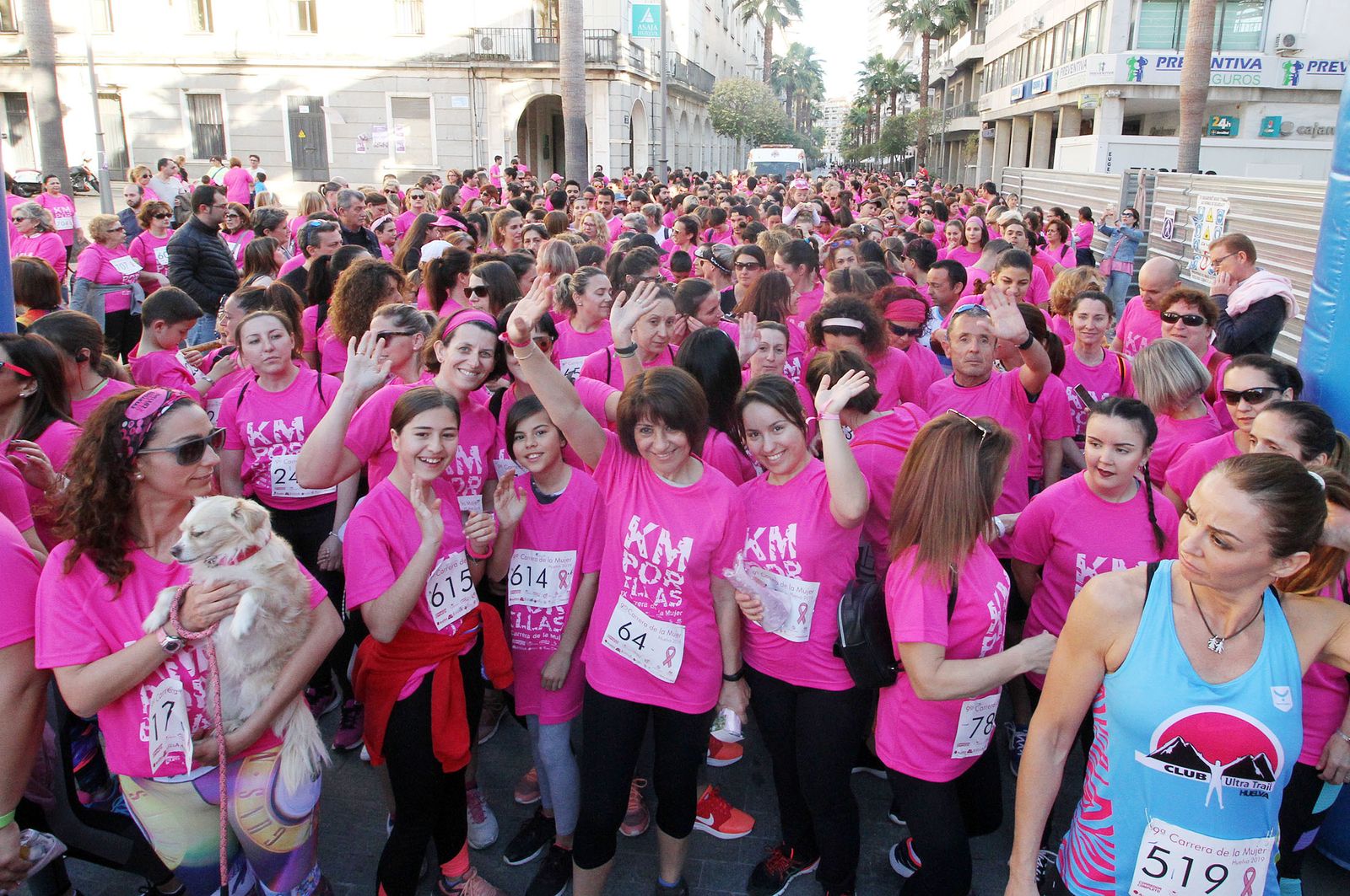 "Kms por Ellas", la carrera de La Mujer en imágenes