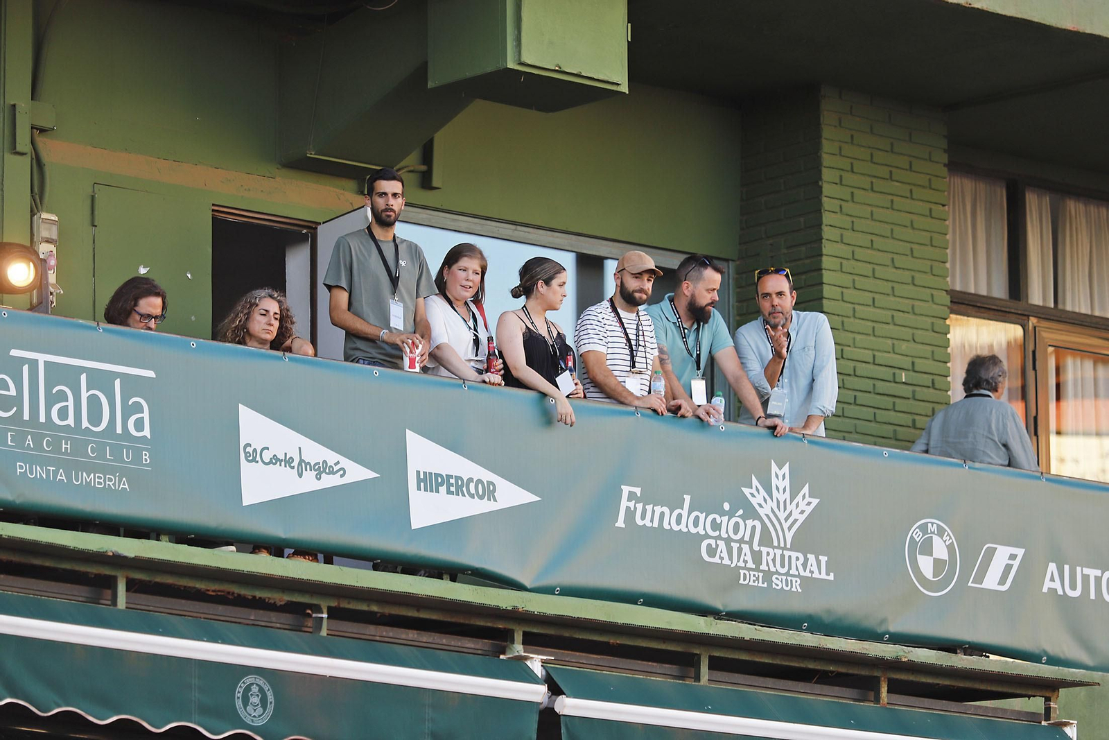 Imágenes del ambiente en la final femenina de la Copa del Rey de tenis de Huelva