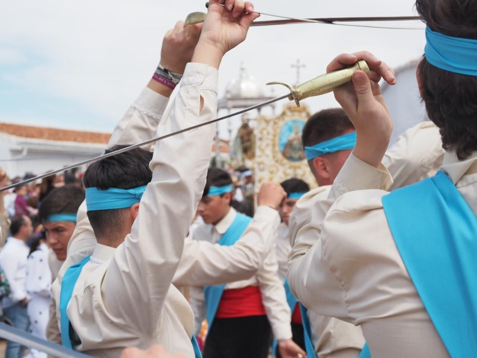 Romería de la Virgen de la Peña 2023 en la Puebla de Guzmán, en imágenes