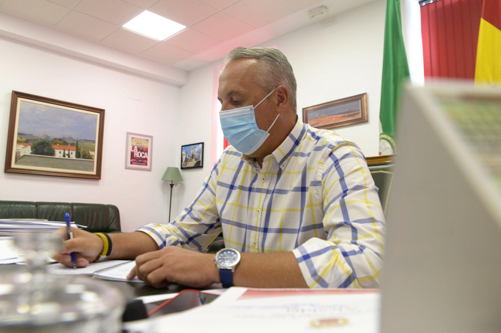 Juan Carlos Ruiz Boix, en su despacho.