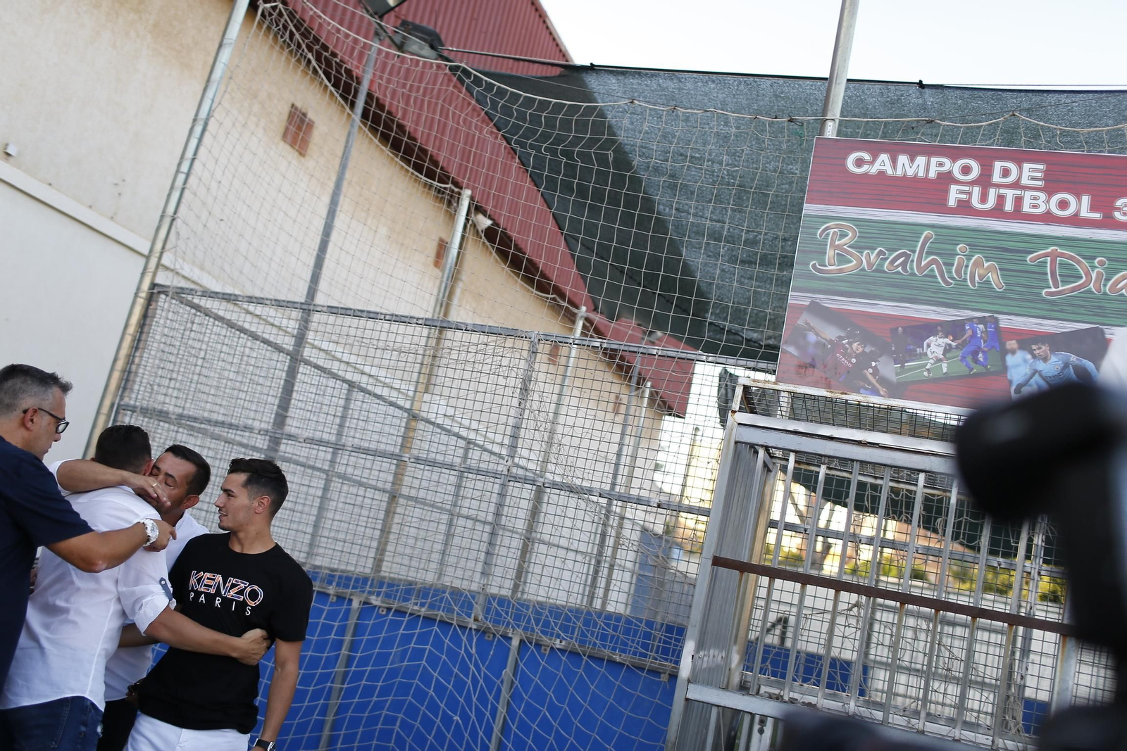 Las fotos de Brahim Díaz, jugador del Real Madrid, en el Tiro Pichón