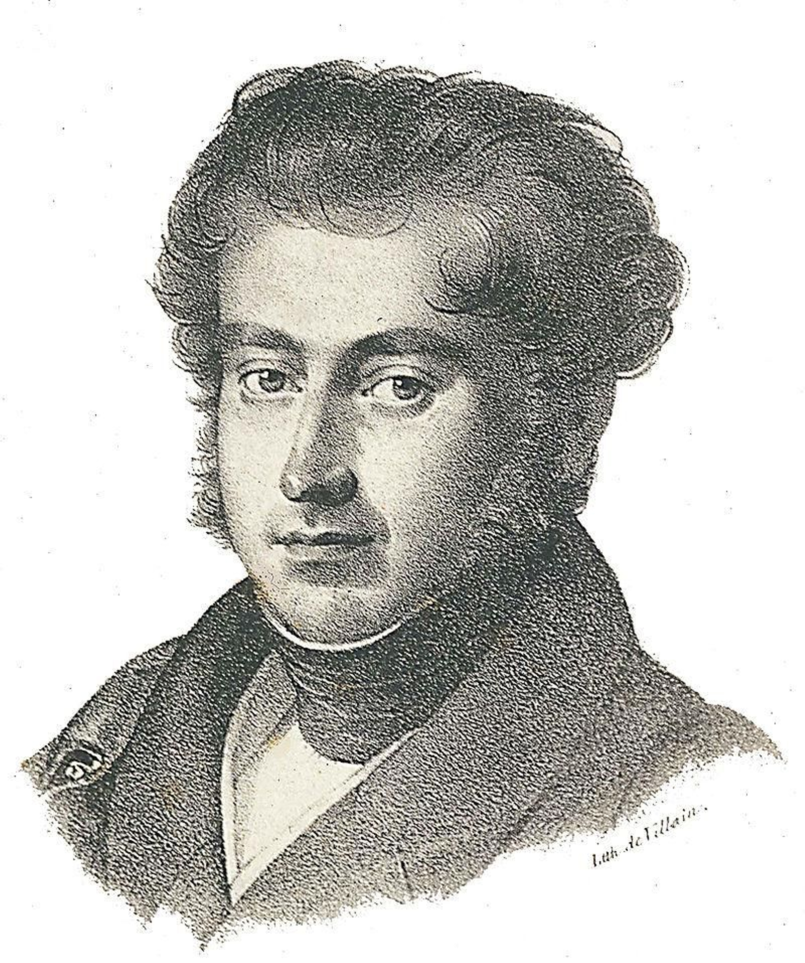 Retrato del isleño, de origen belga, Juan Van Halen.