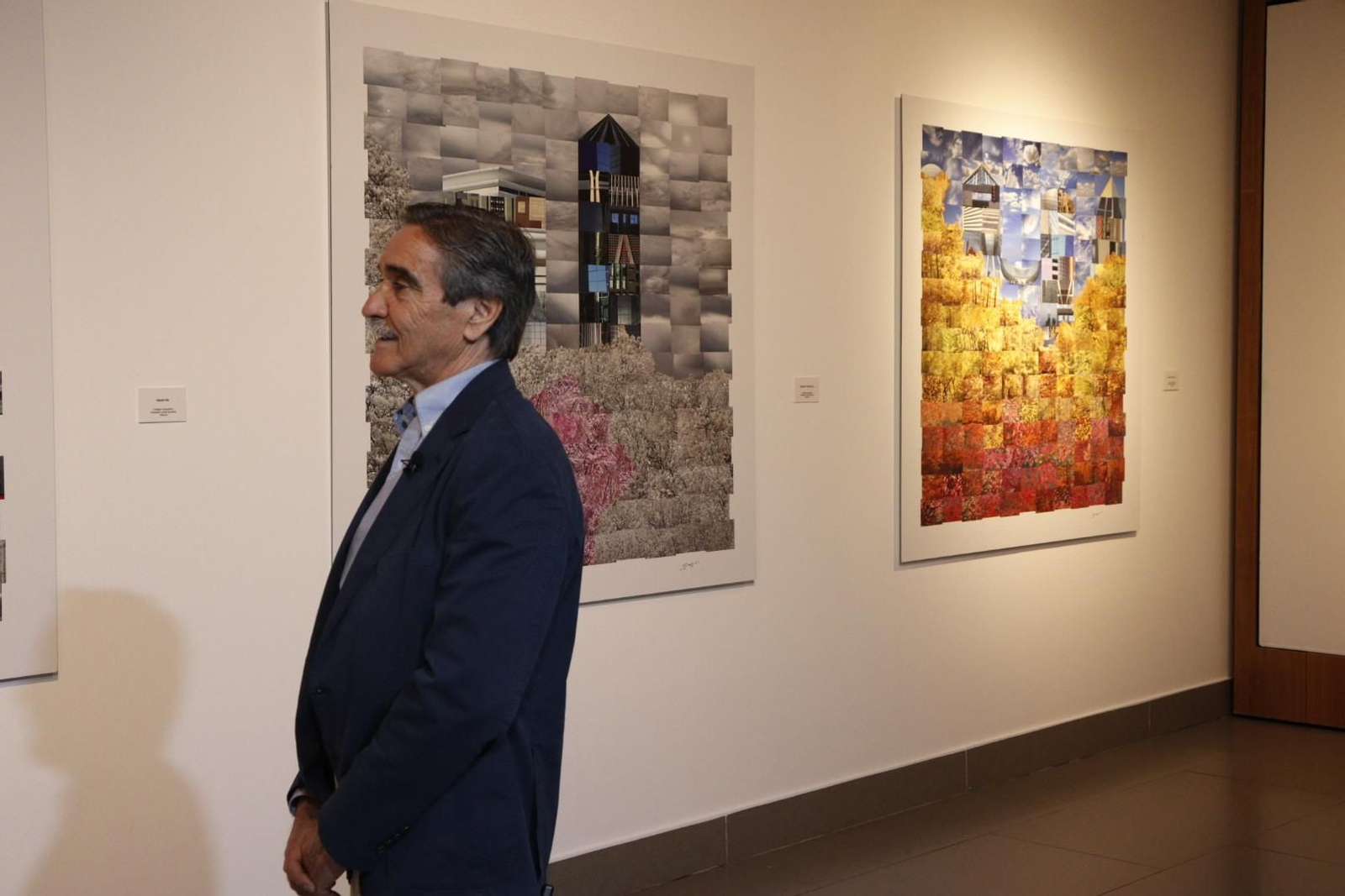 La exposición 'Antagonía' de Javier Rego en la Fundación Cajasol, en imágenes
