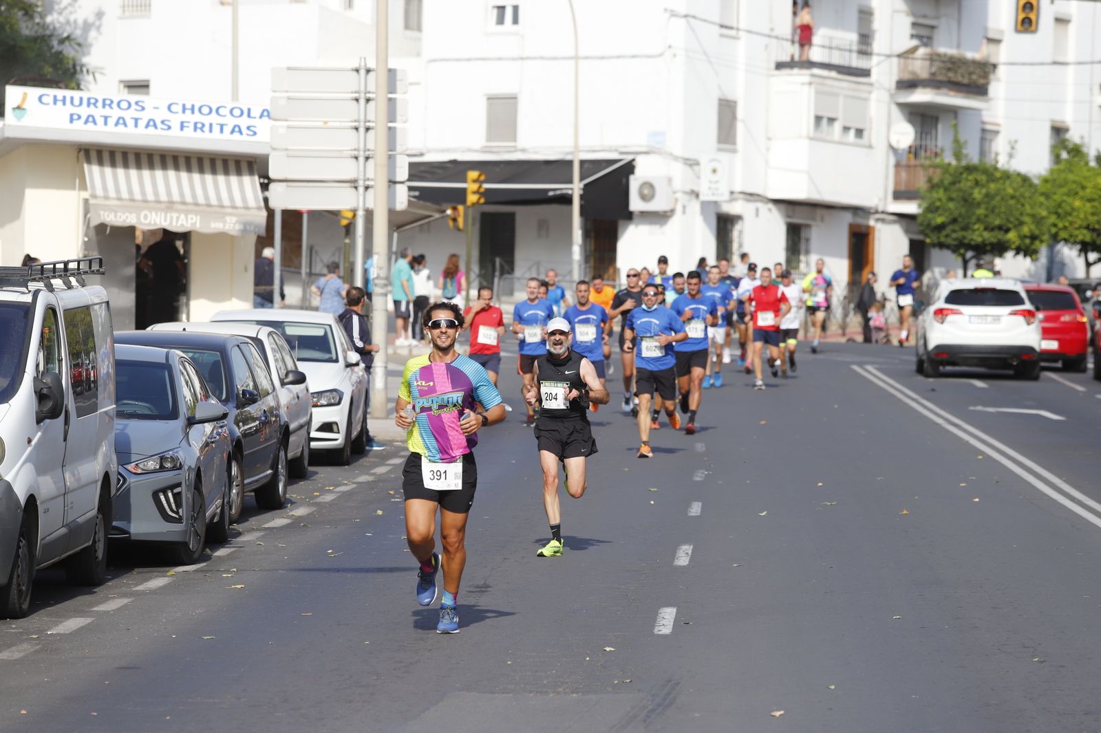 Las imágenes de la vuelta a Huelva de atletismo