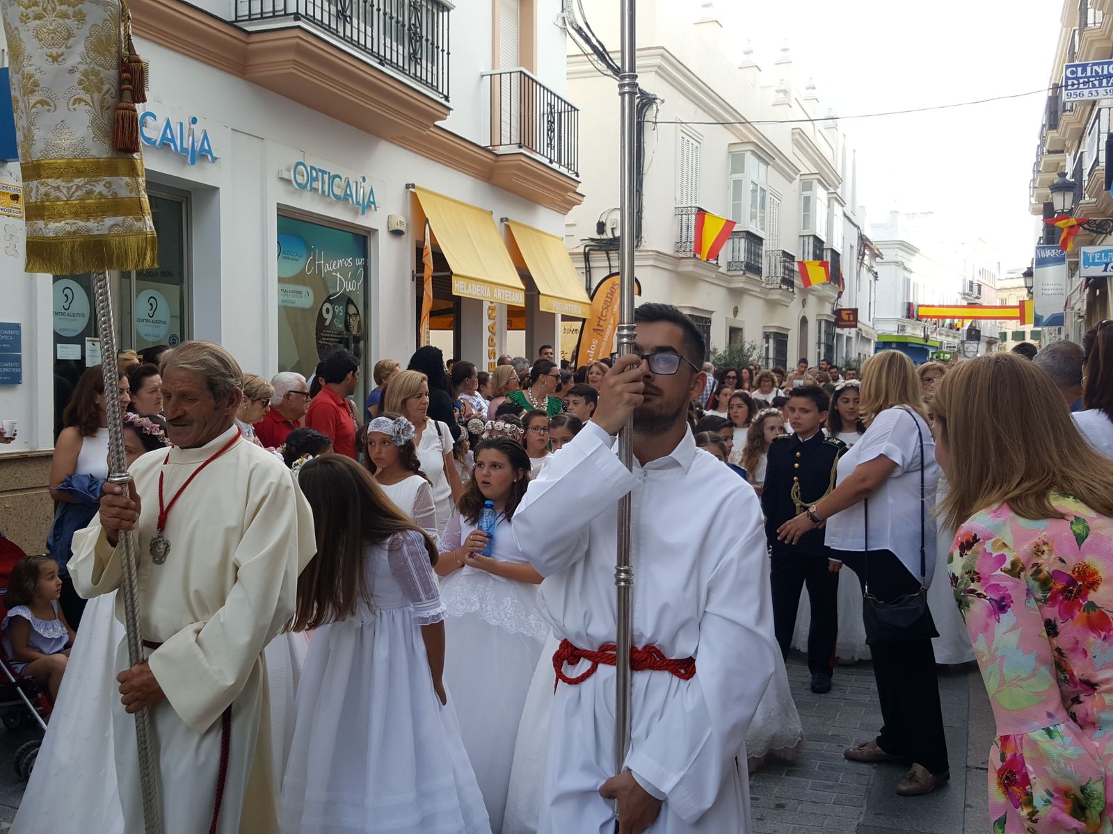 Imágenes del Corpus en Chiclana