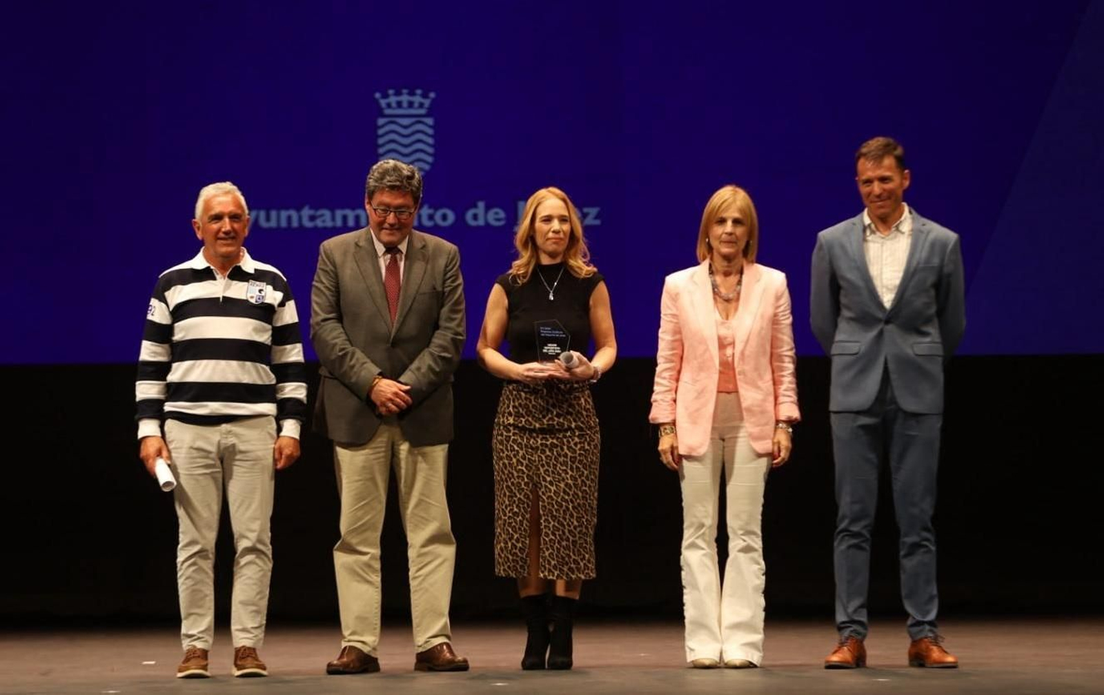 La hermana de Antonio Gallardo recogió el premio a Mejor Deportista de 2024.