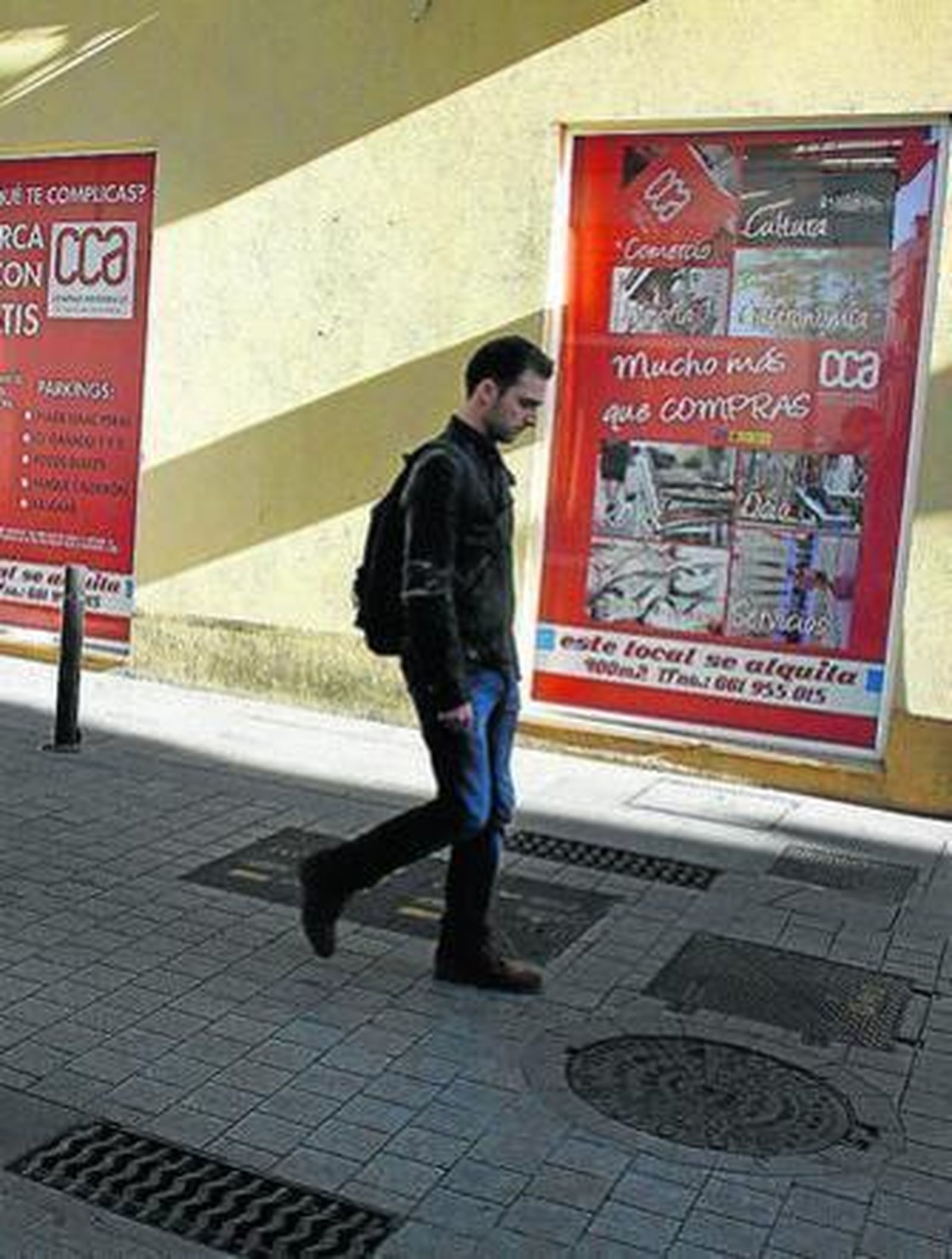 Uno de los muchos locales disponibles en el centro de la ciudad.