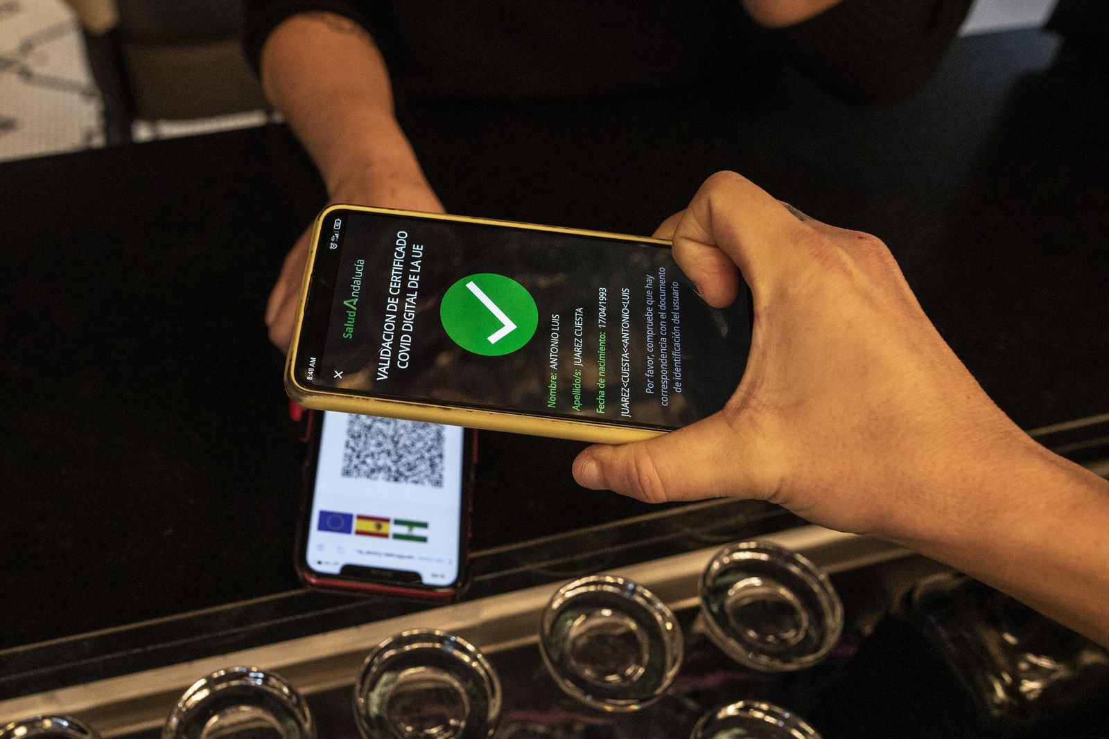 Pasaporte Covid en Granada