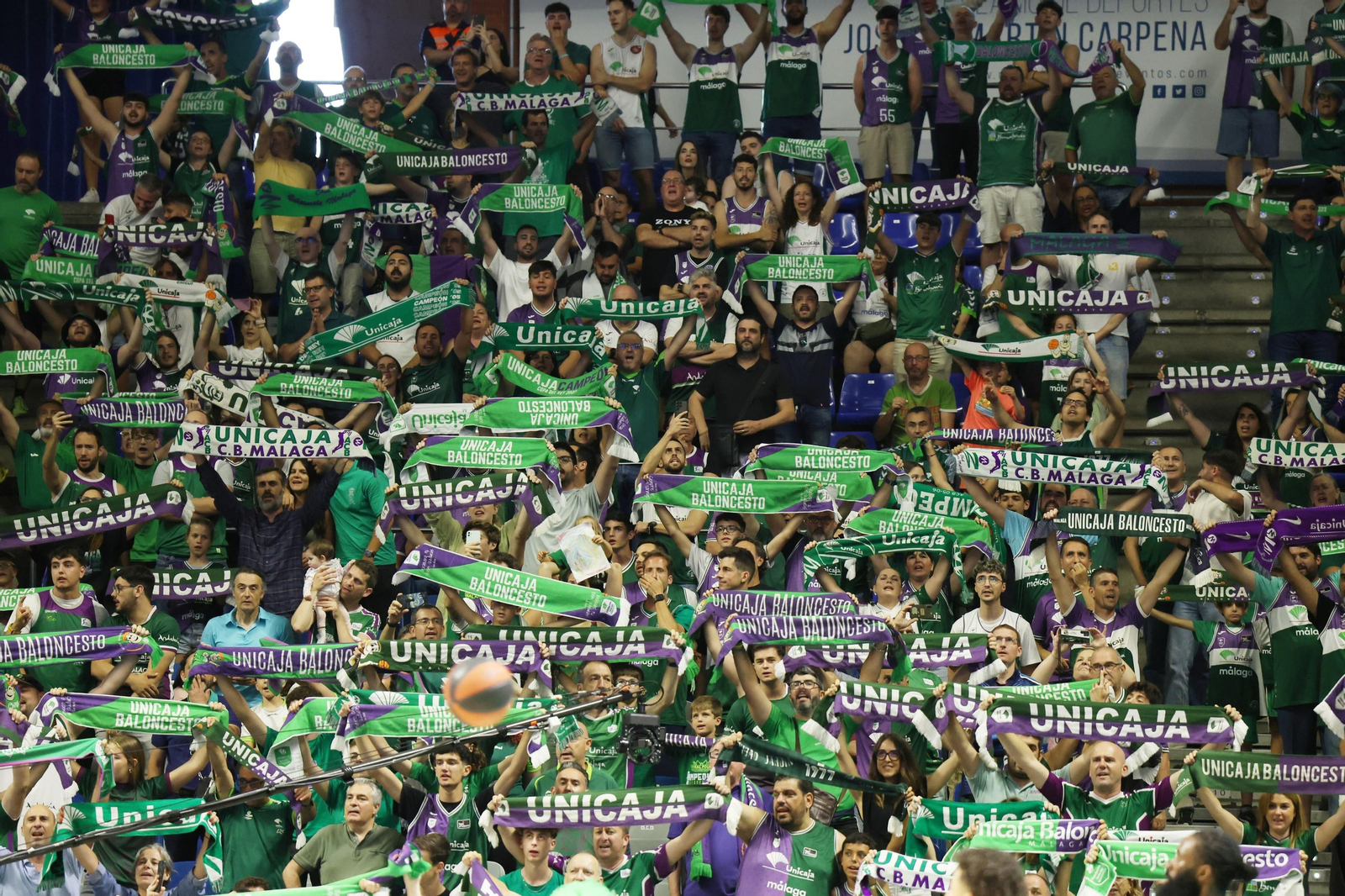 Las fotos del Unicaja - UCAM Murcia, 2º partido de la semifinal de la Liga Endesa