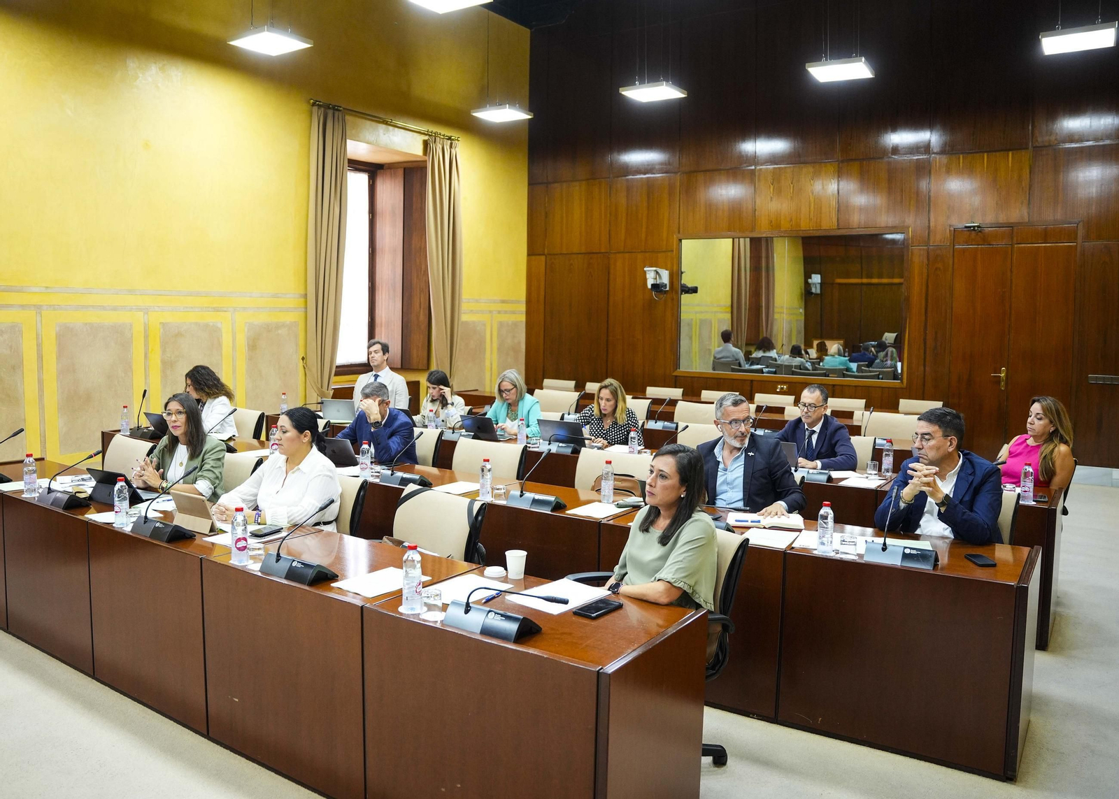 Comisión de control de la RTVA en el Parlamento de Andalucía