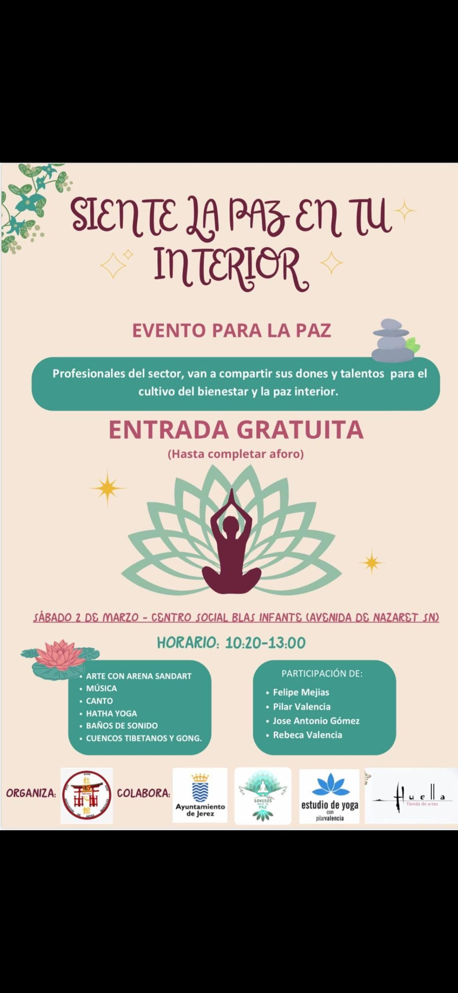 Cartel de la propuesta.