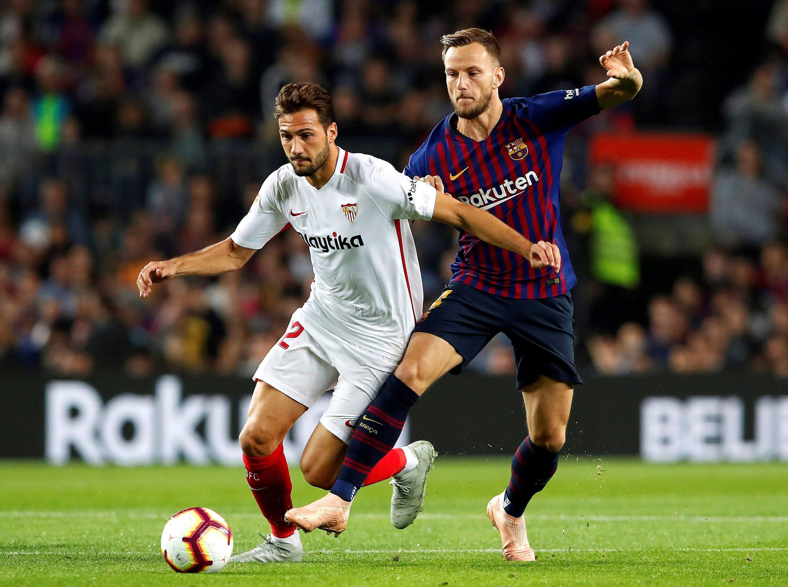 Las imágenes del Barcelona-Sevilla