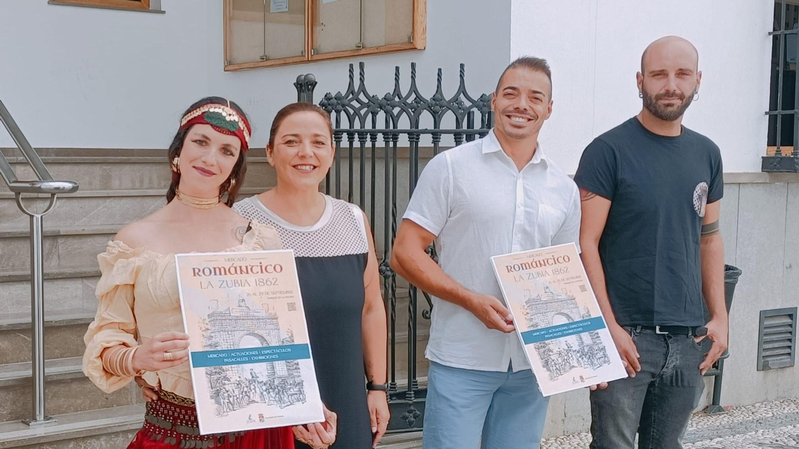 La Zubia organiza todo tipo de actividades y talleres en el Parque de la Encina, decorado al estilo de 1800