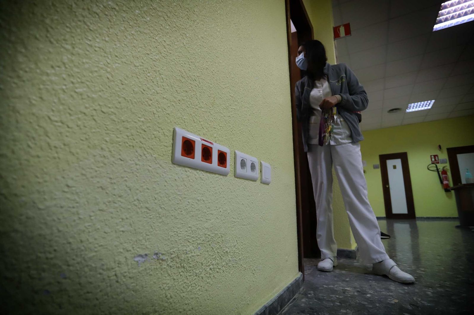 Imágenes del mal estado en el que se encuentra la Unidad de Salud Mental de la Plaza Houston