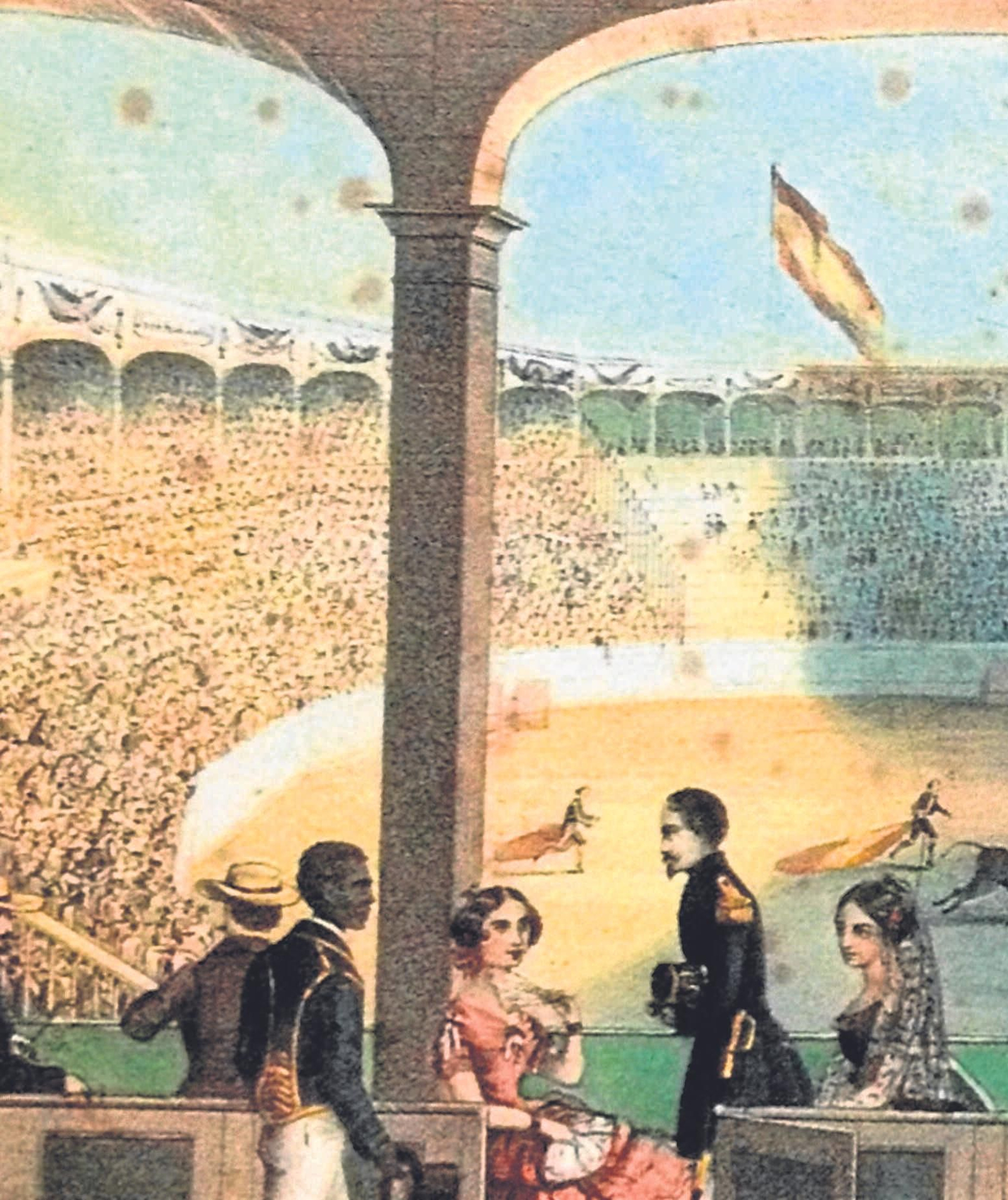 La plaza de Belascoáin Estrenada en el año 1853