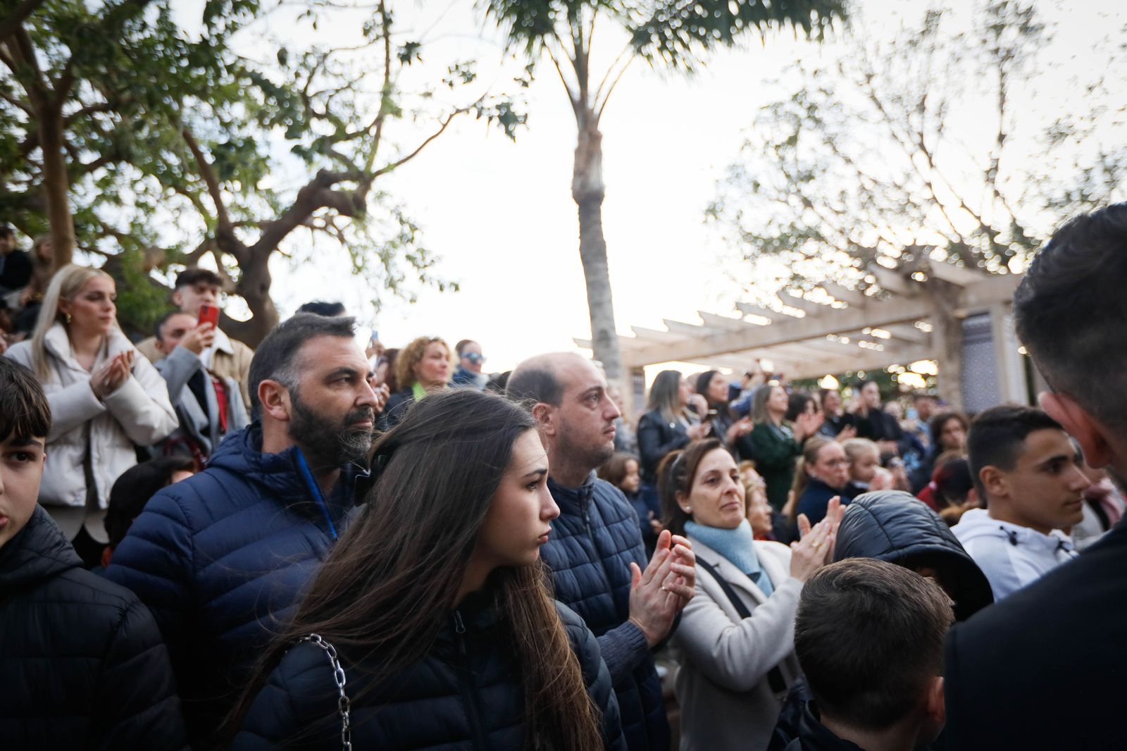 La procesión del Encuentro, en imágenes