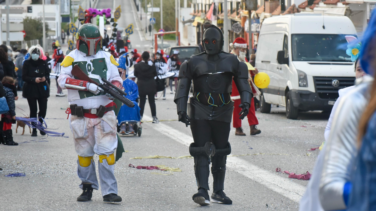 Fotos del pasacalles de Carnaval en Tarifa
