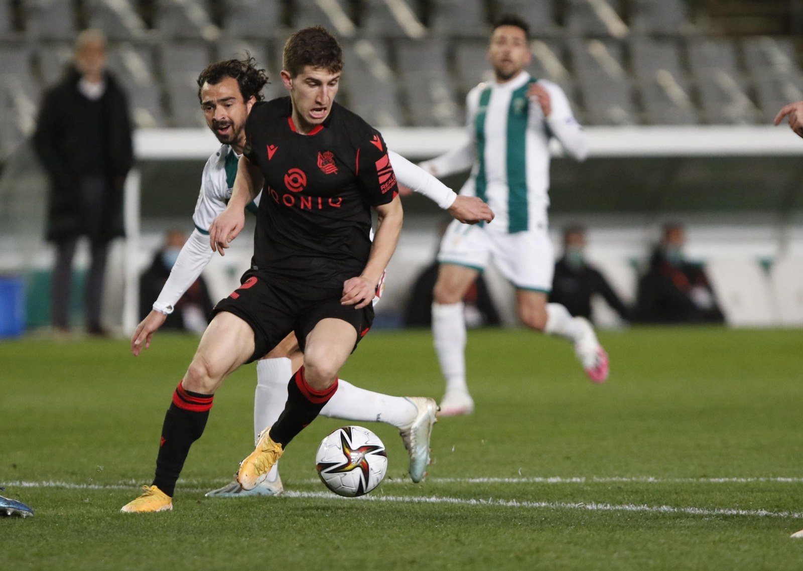 Las fotografías de la derrota del Córdoba CF ante la Real Sociedad en Copa del Rey