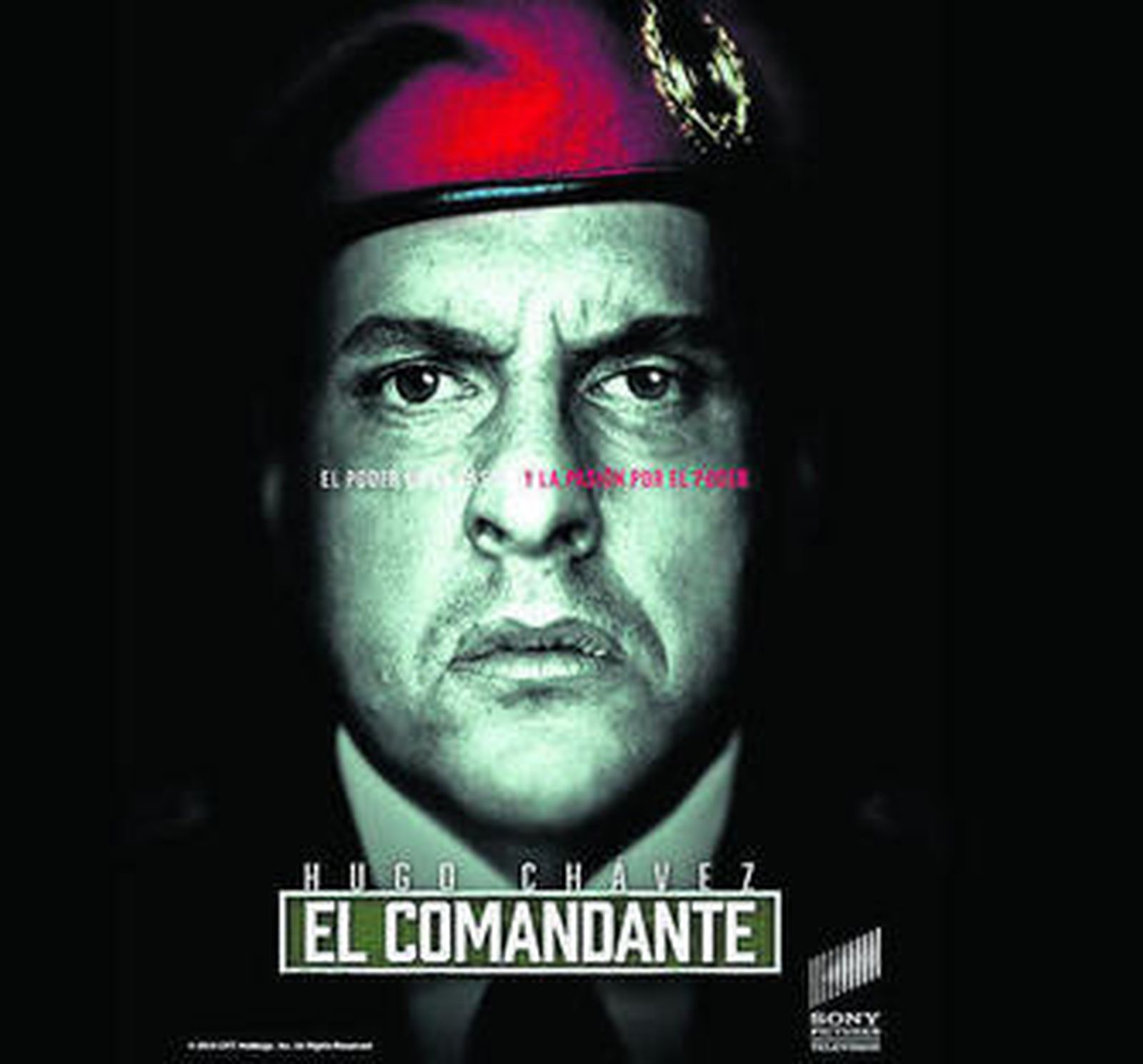 El colombiano Andrés Parra en la foto promocional de 'El Comandante'.