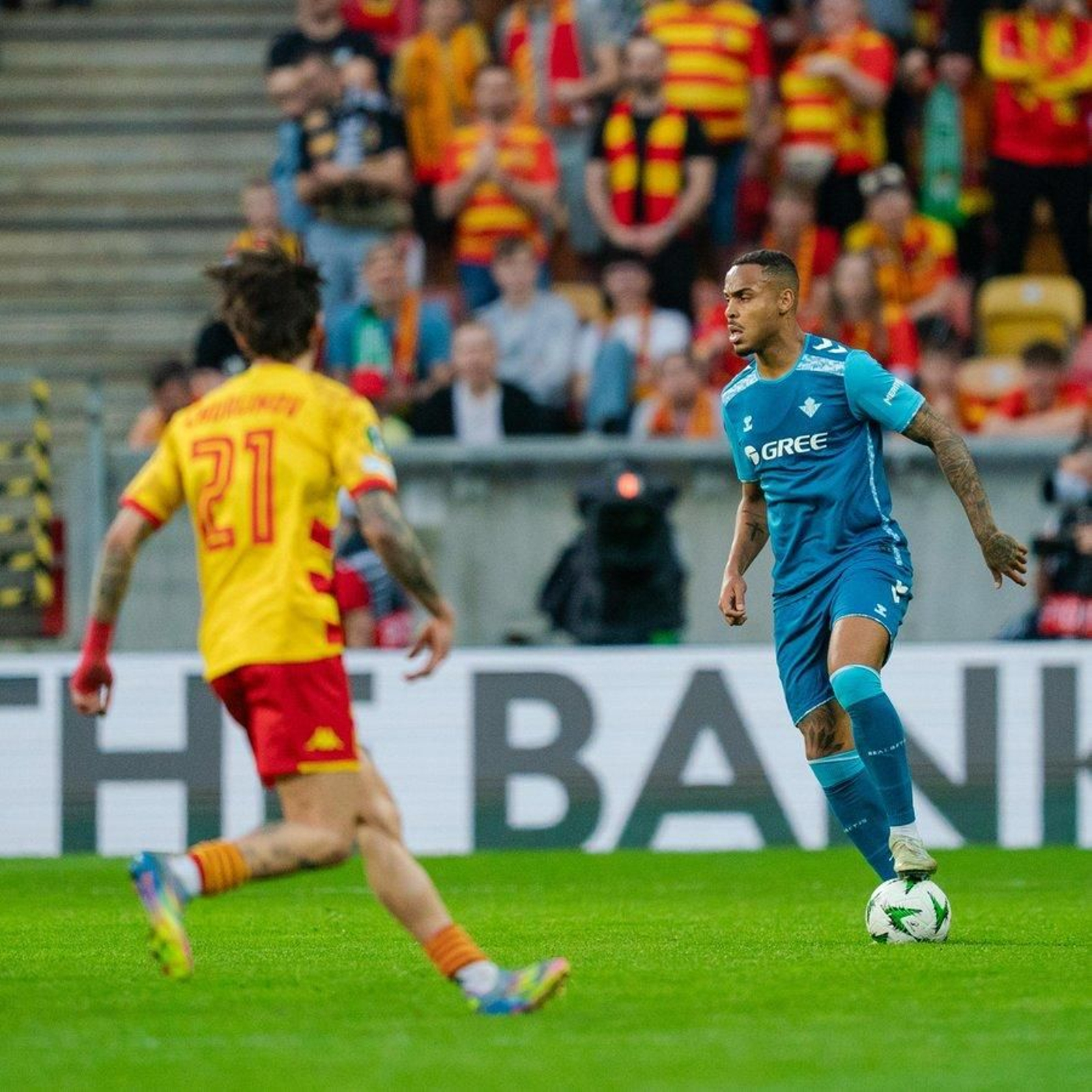 Las fotos del Jagiellonia - Betis.