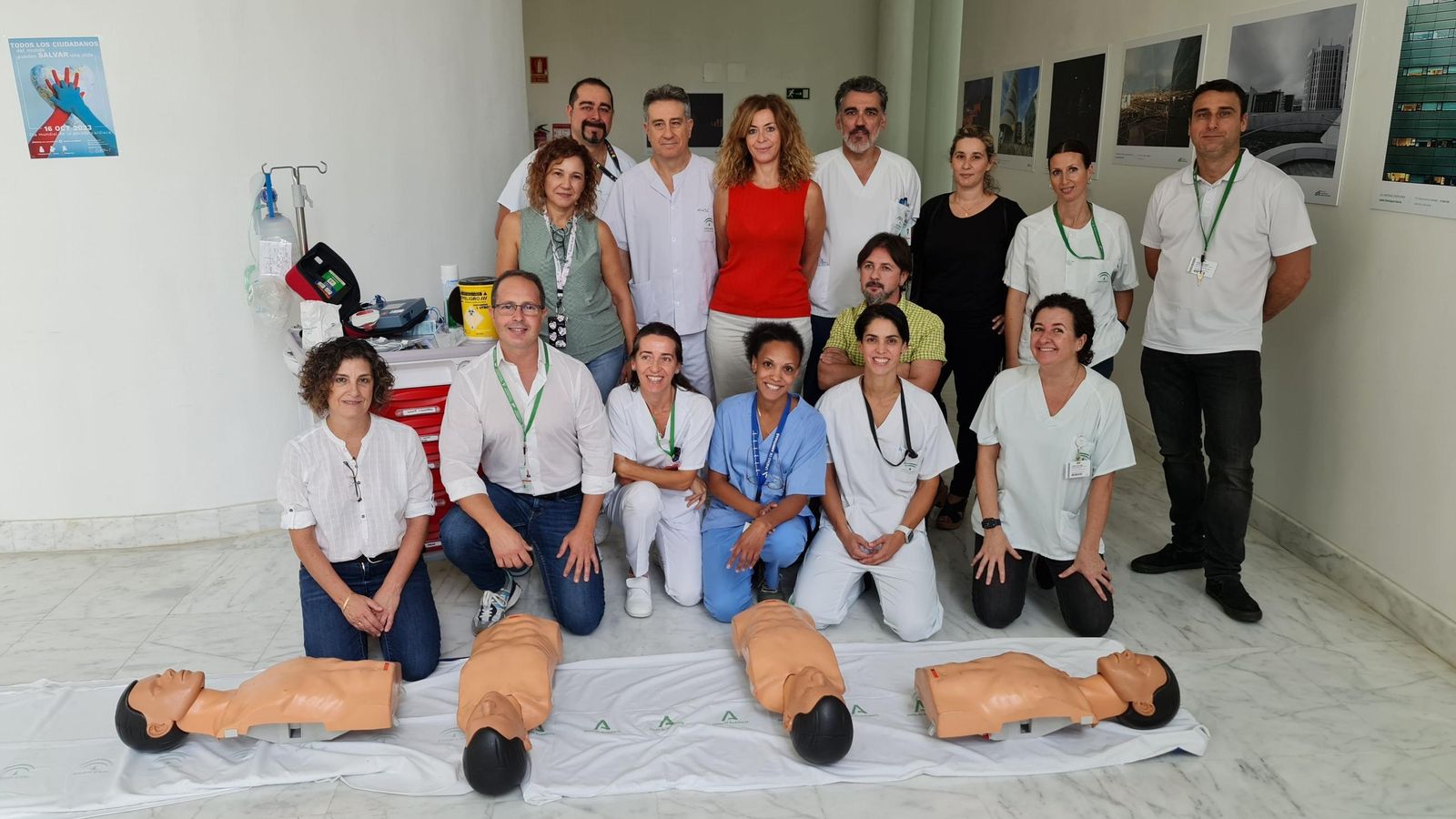 Jornadas de formación en RCP en el Clínico San Cecilio de Granada
