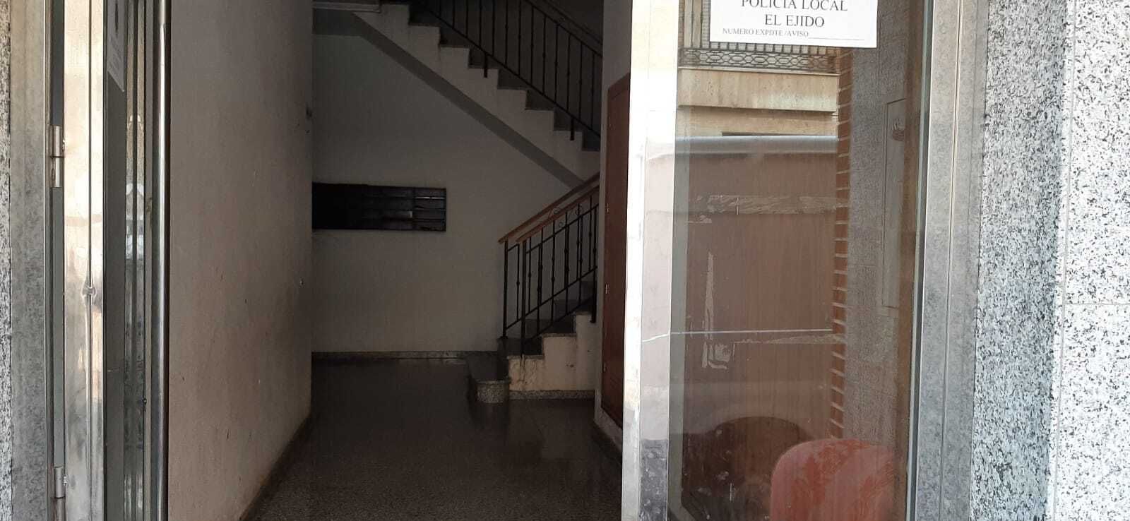 Edificio que se ha logrado desalojar, limpiar y proteger.