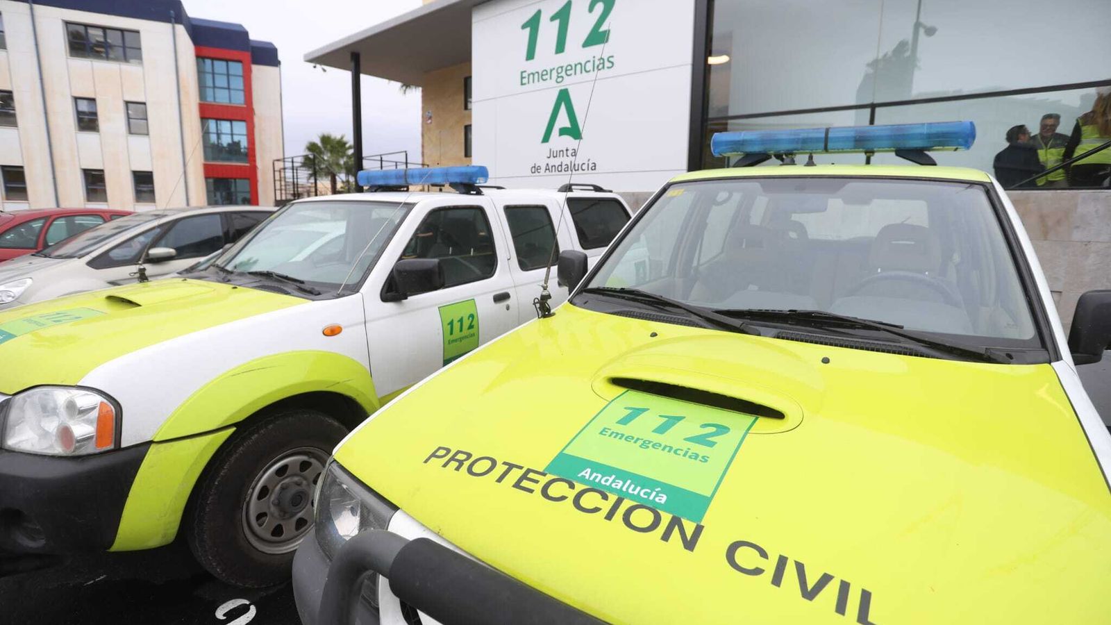 El edificio de la nueva sede del 112 en Málaga.