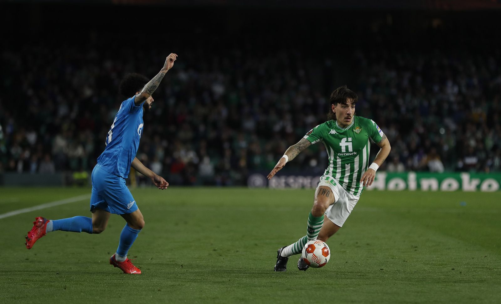 Las imágenes de Betis-Zenit