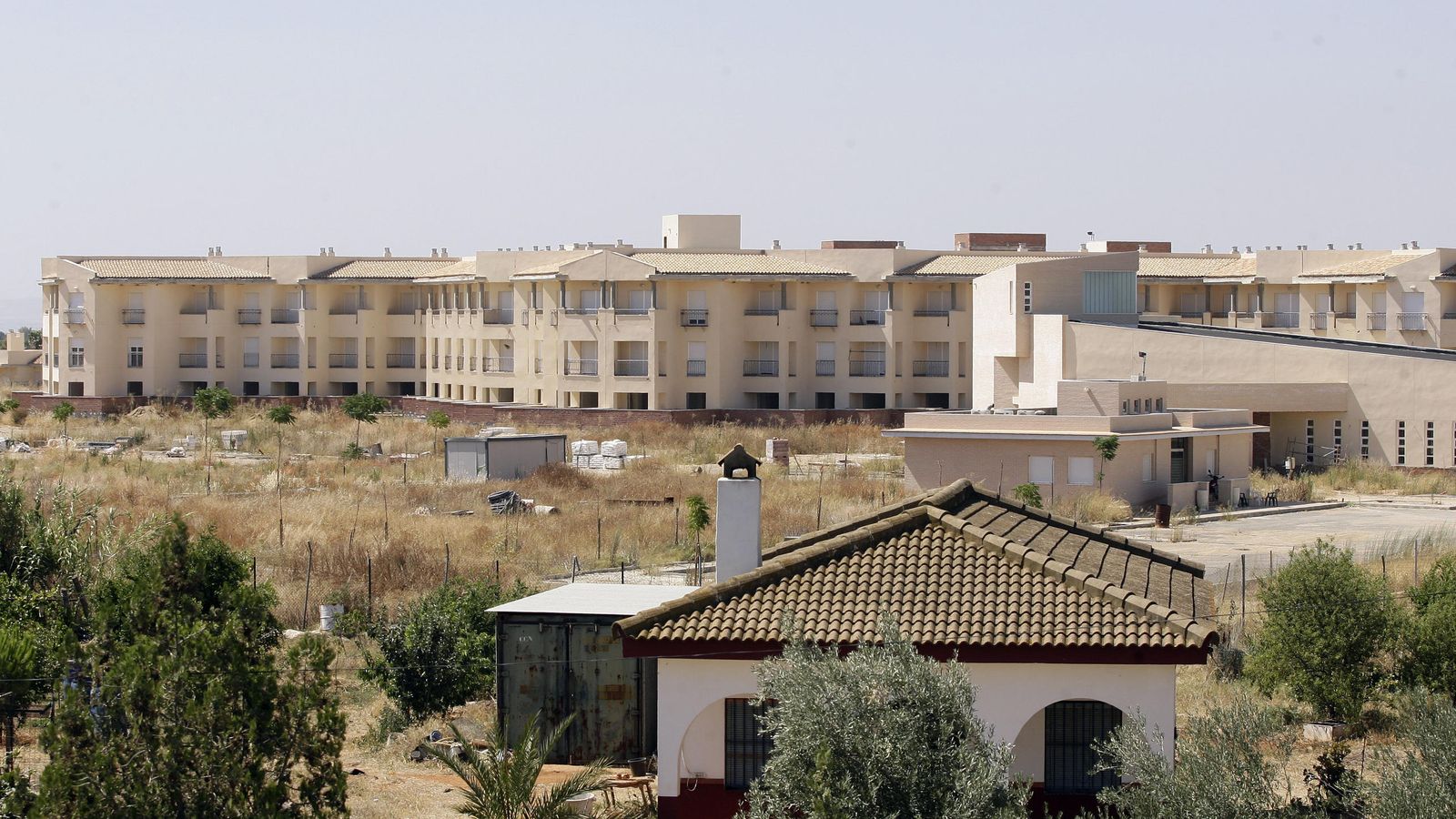 Bloques de Terramagna, cuando el proyecto ya estaba paralizado.